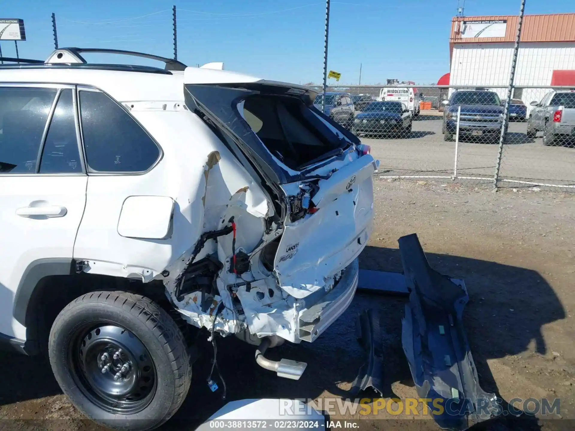 6 Photograph of a damaged car JTMW1RFVXLD059312 TOYOTA RAV4 2020