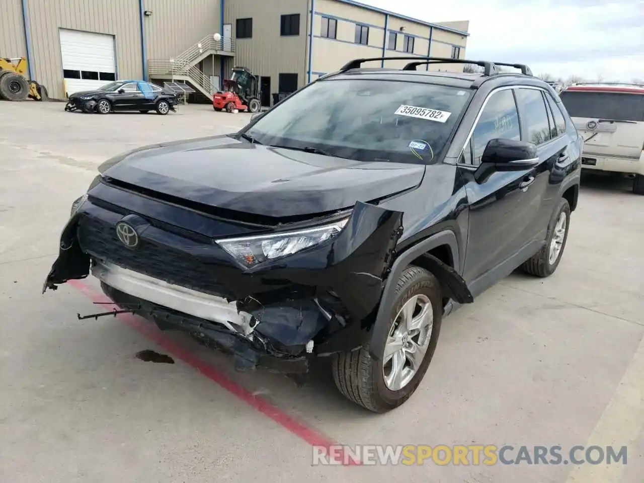 2 Фотография поврежденного автомобиля JTMW1RFVXLD519634 TOYOTA RAV4 2020