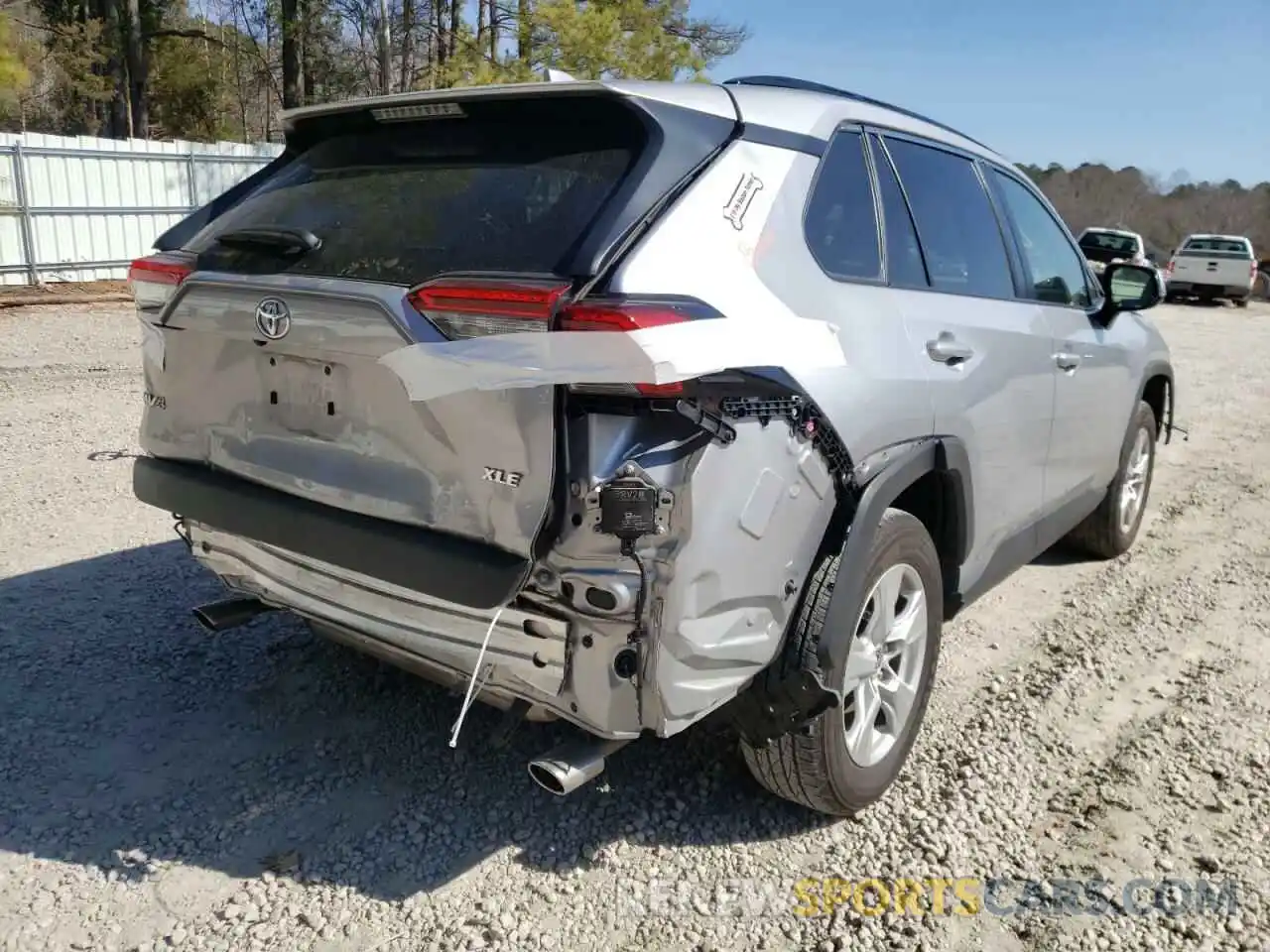 4 Photograph of a damaged car JTMW1RFVXLD519648 TOYOTA RAV4 2020