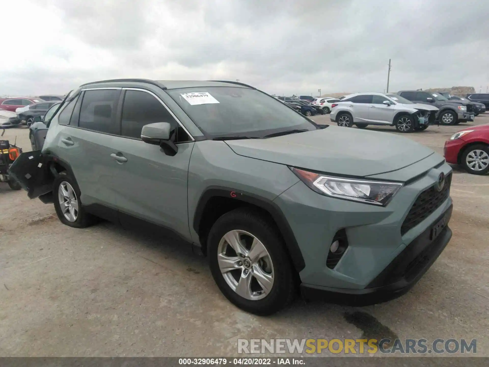 1 Фотография поврежденного автомобиля JTMW1RFVXLD521254 TOYOTA RAV4 2020