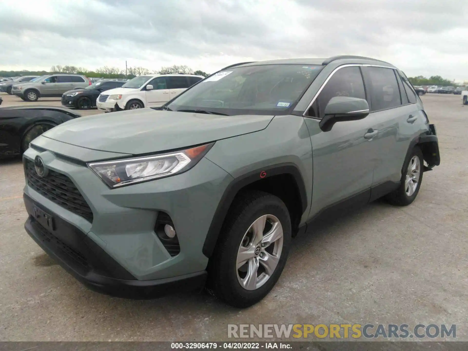 2 Фотография поврежденного автомобиля JTMW1RFVXLD521254 TOYOTA RAV4 2020