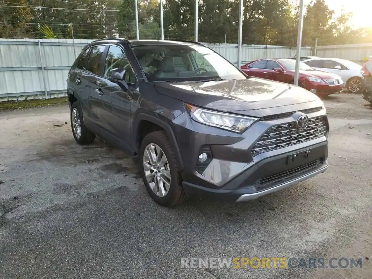 1 Photograph of a damaged car JTMY1RFV0LD054967 TOYOTA RAV4 2020