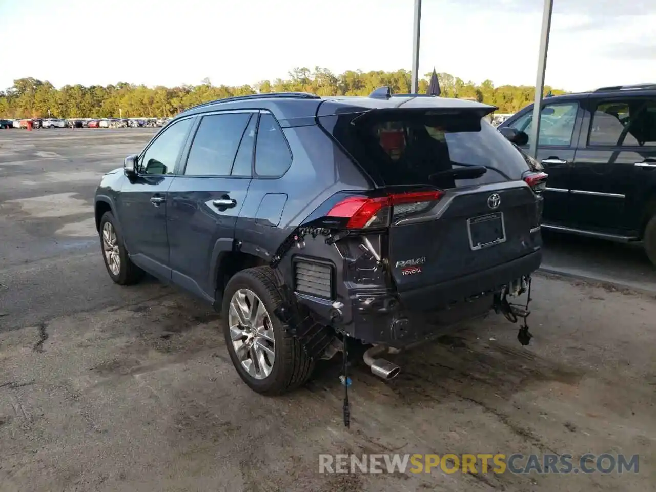 3 Photograph of a damaged car JTMY1RFV0LD054967 TOYOTA RAV4 2020