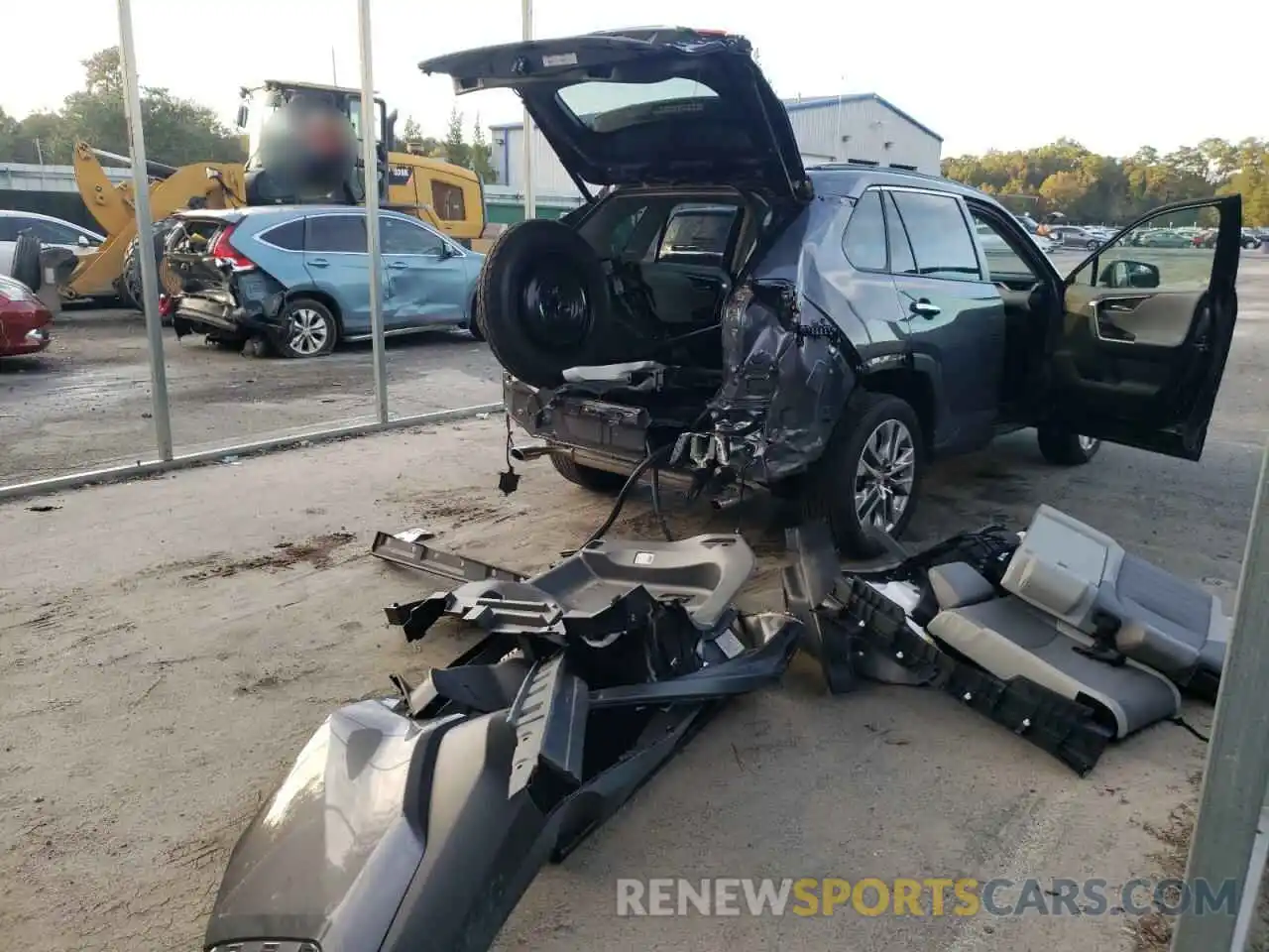 9 Photograph of a damaged car JTMY1RFV0LD054967 TOYOTA RAV4 2020