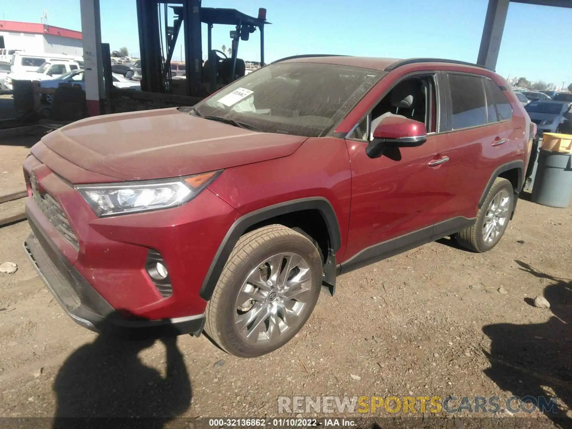 2 Photograph of a damaged car JTMY1RFV0LD060946 TOYOTA RAV4 2020