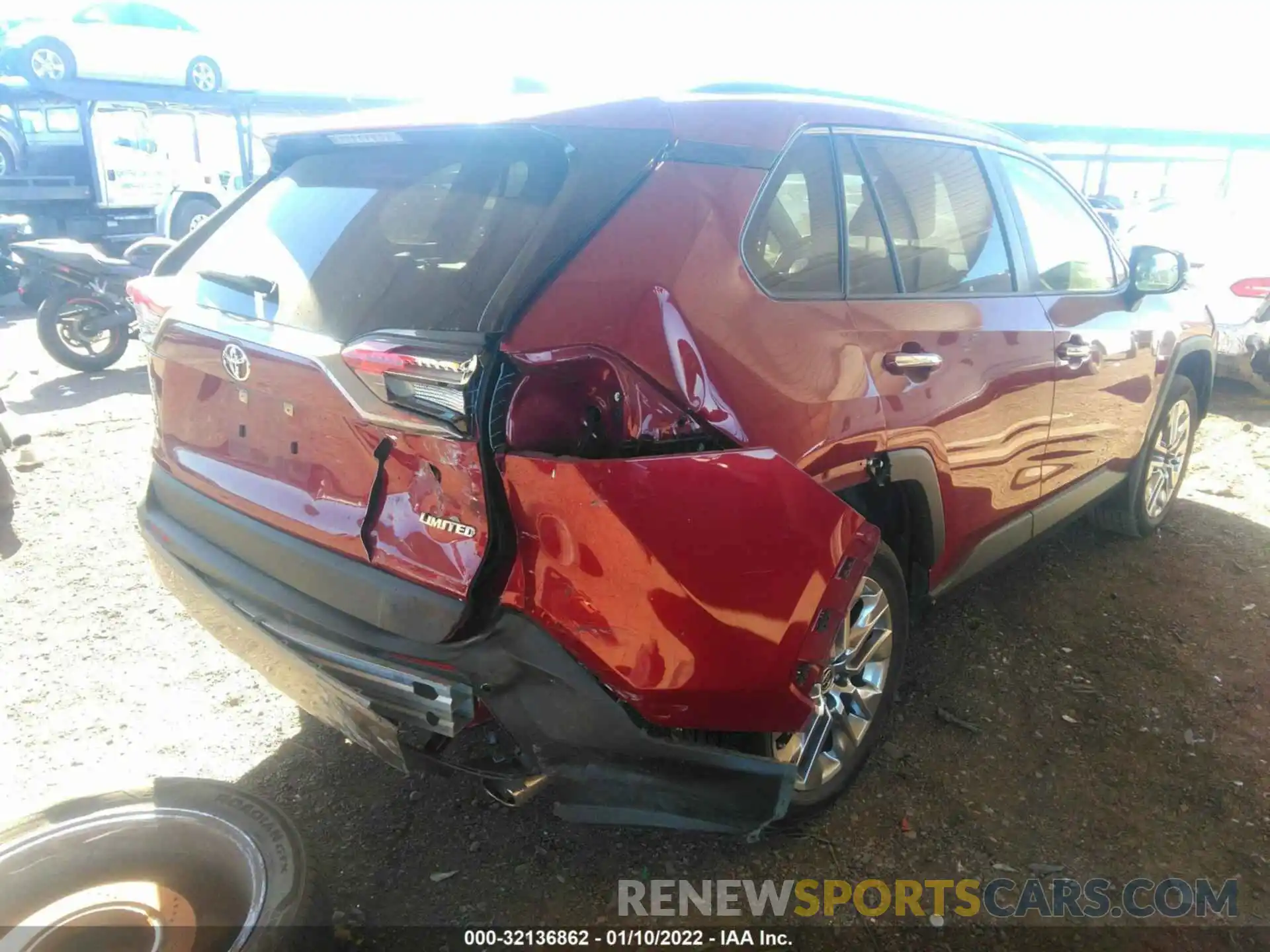 6 Photograph of a damaged car JTMY1RFV0LD060946 TOYOTA RAV4 2020