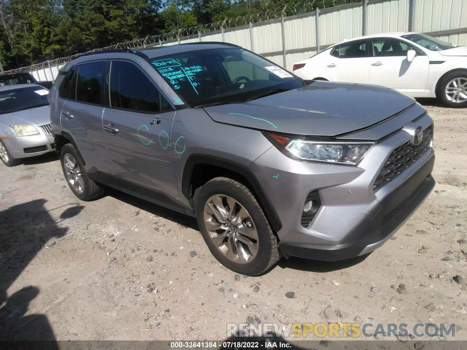 1 Фотография поврежденного автомобиля JTMY1RFV0LJ016981 TOYOTA RAV4 2020