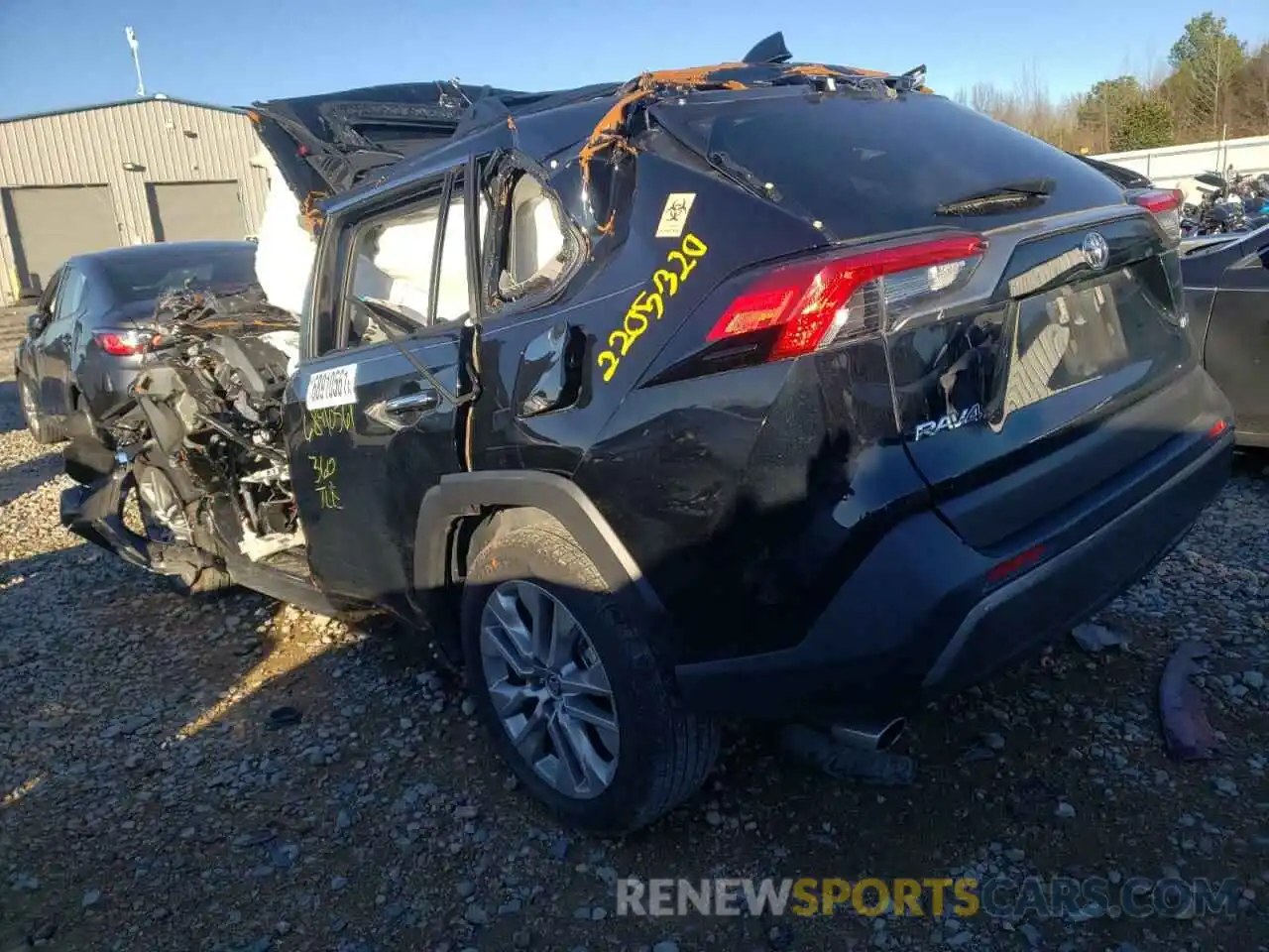 3 Photograph of a damaged car JTMY1RFV1LD522236 TOYOTA RAV4 2020