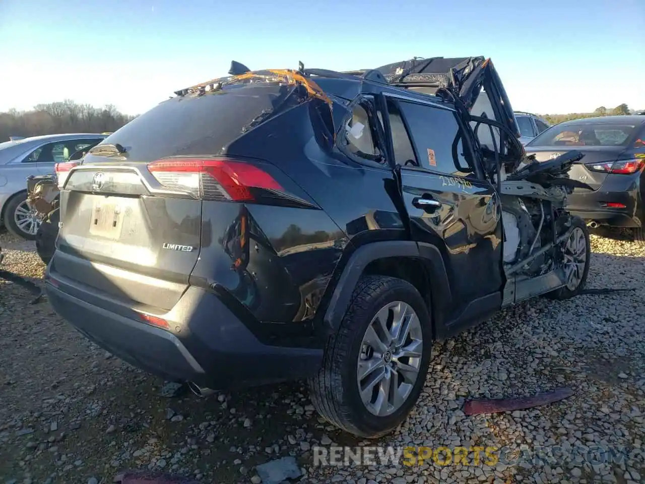 4 Photograph of a damaged car JTMY1RFV1LD522236 TOYOTA RAV4 2020