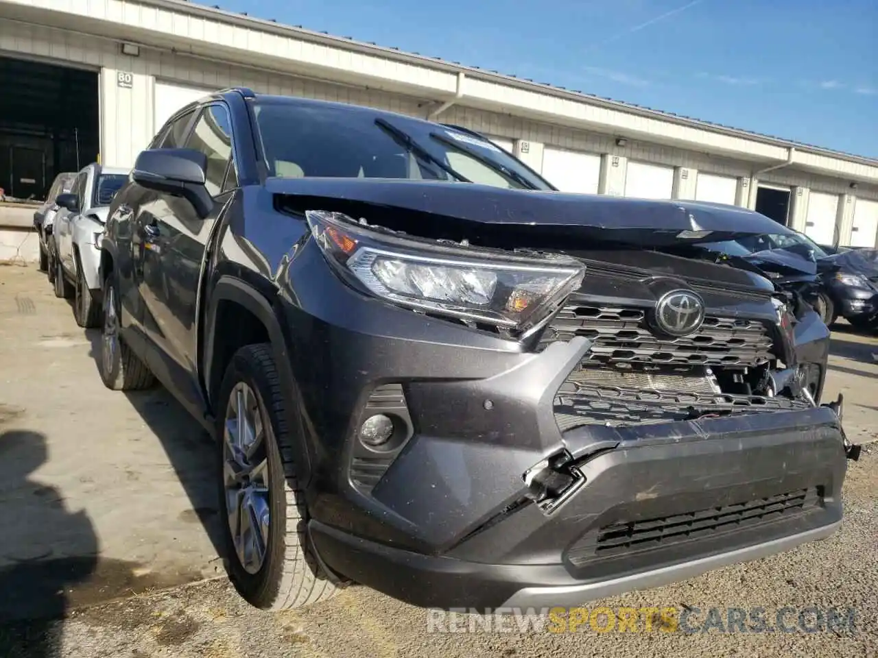 1 Photograph of a damaged car JTMY1RFV2LD056008 TOYOTA RAV4 2020