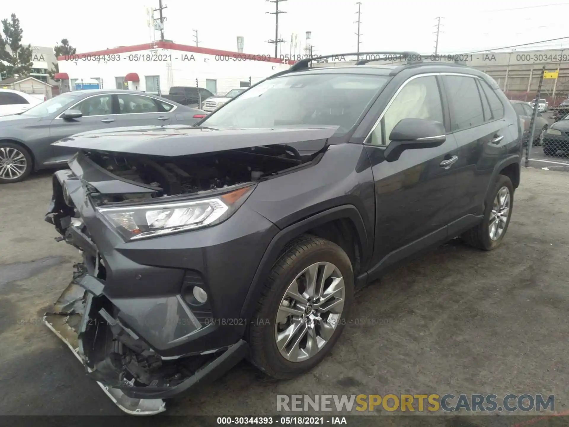 2 Photograph of a damaged car JTMY1RFV2LD059278 TOYOTA RAV4 2020