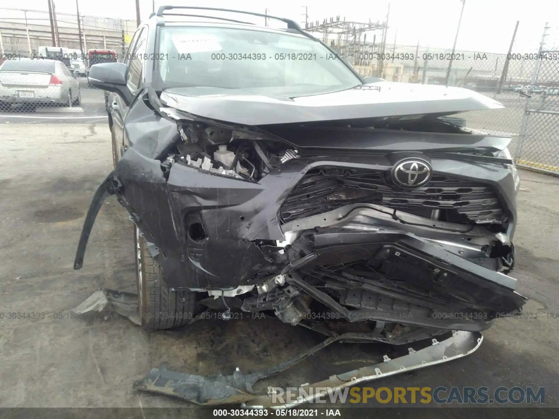 6 Photograph of a damaged car JTMY1RFV2LD059278 TOYOTA RAV4 2020