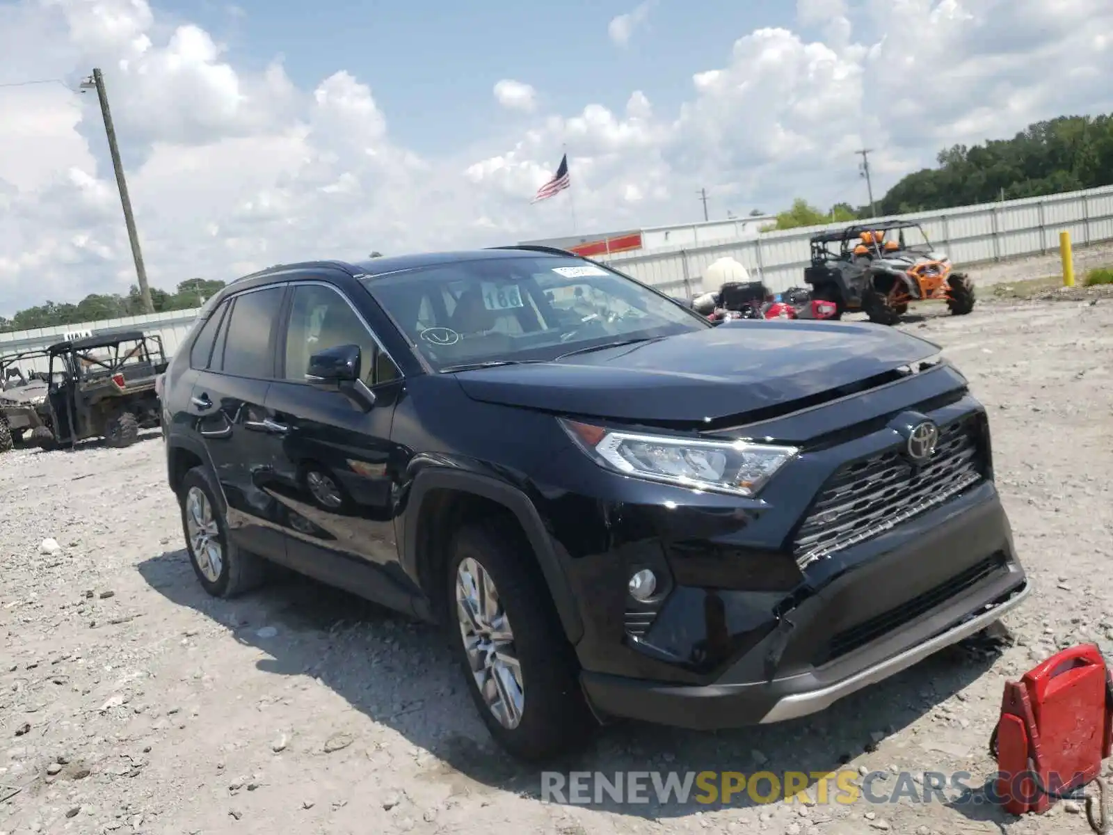 1 Photograph of a damaged car JTMY1RFV2LD517563 TOYOTA RAV4 2020