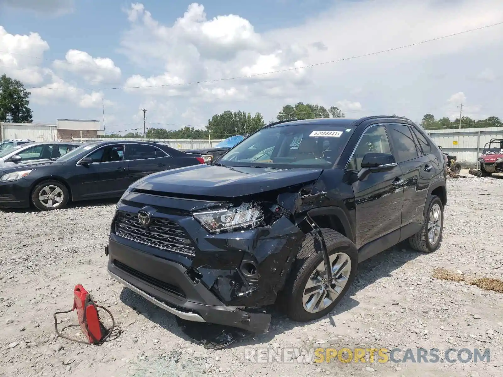 2 Photograph of a damaged car JTMY1RFV2LD517563 TOYOTA RAV4 2020