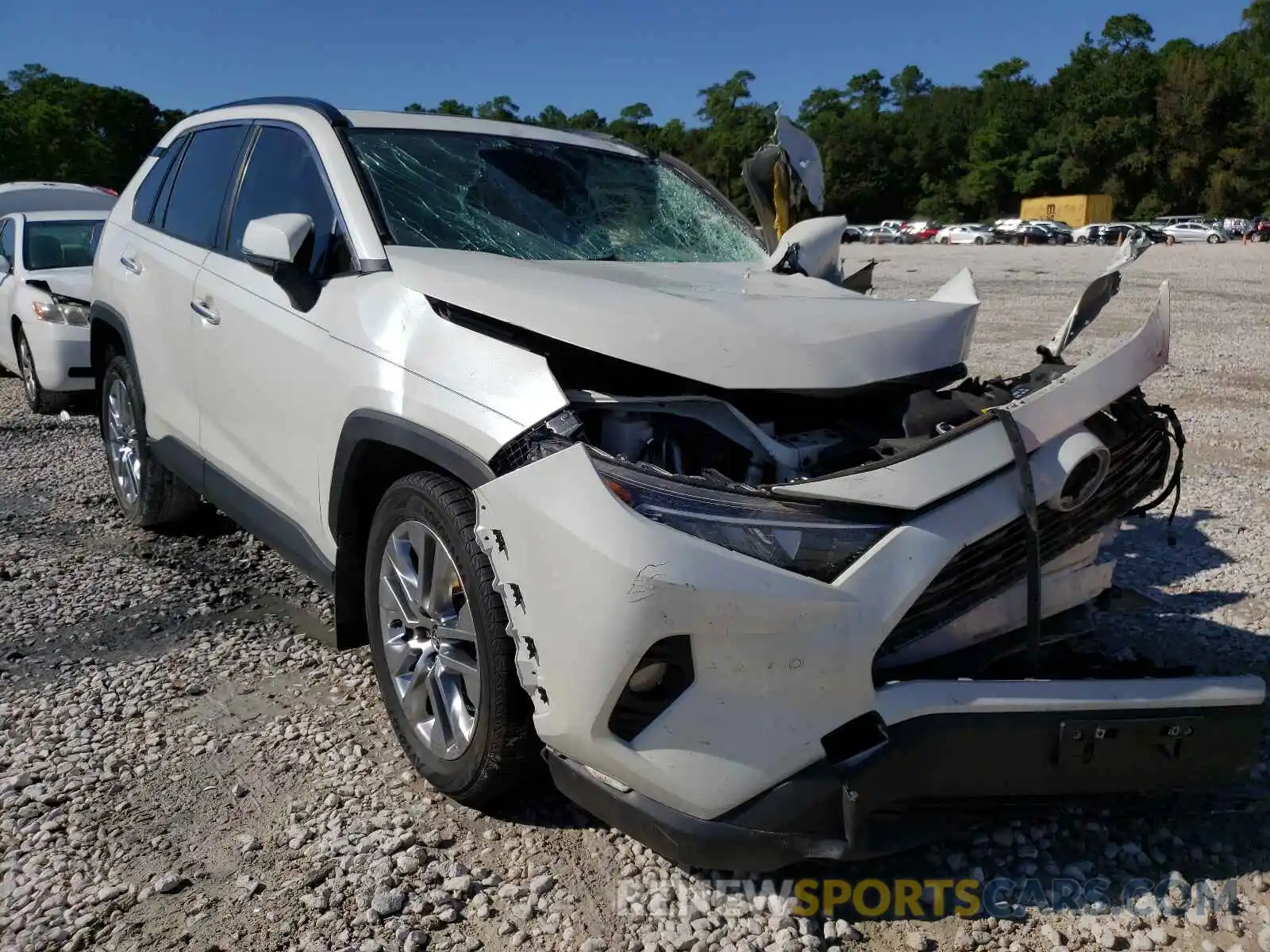 1 Photograph of a damaged car JTMY1RFV3LD043767 TOYOTA RAV4 2020