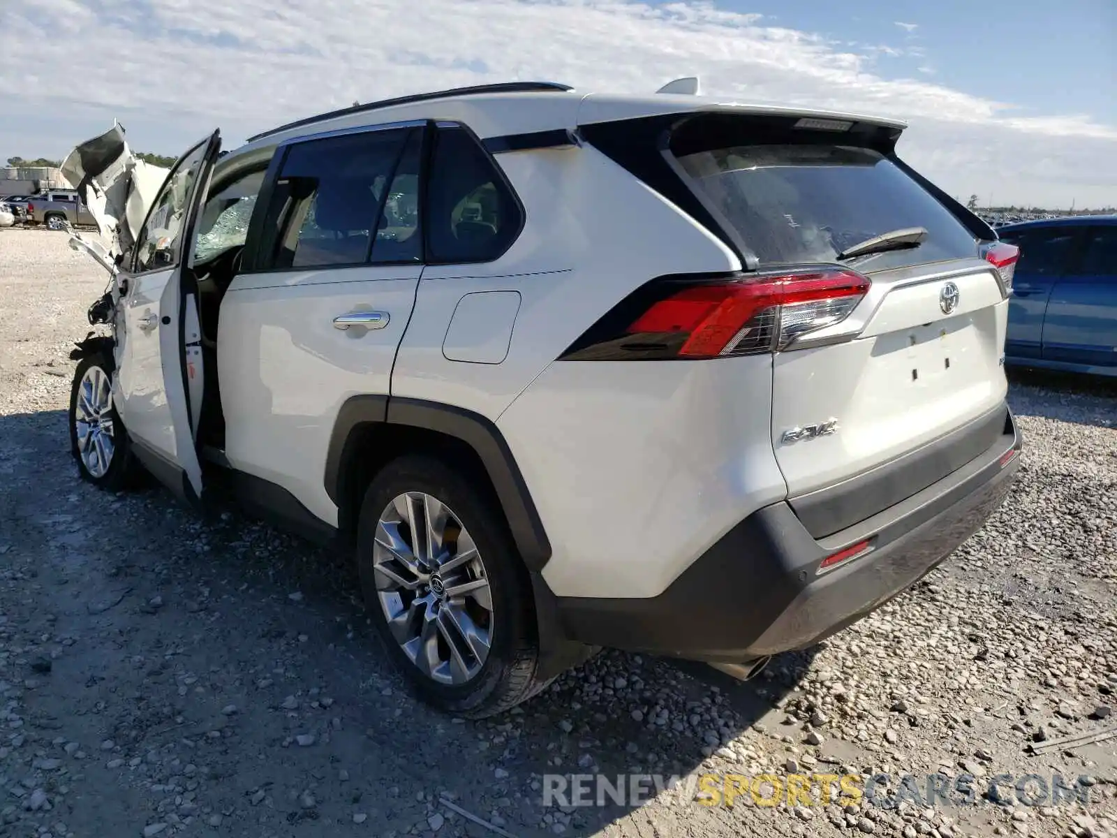 3 Photograph of a damaged car JTMY1RFV3LD043767 TOYOTA RAV4 2020