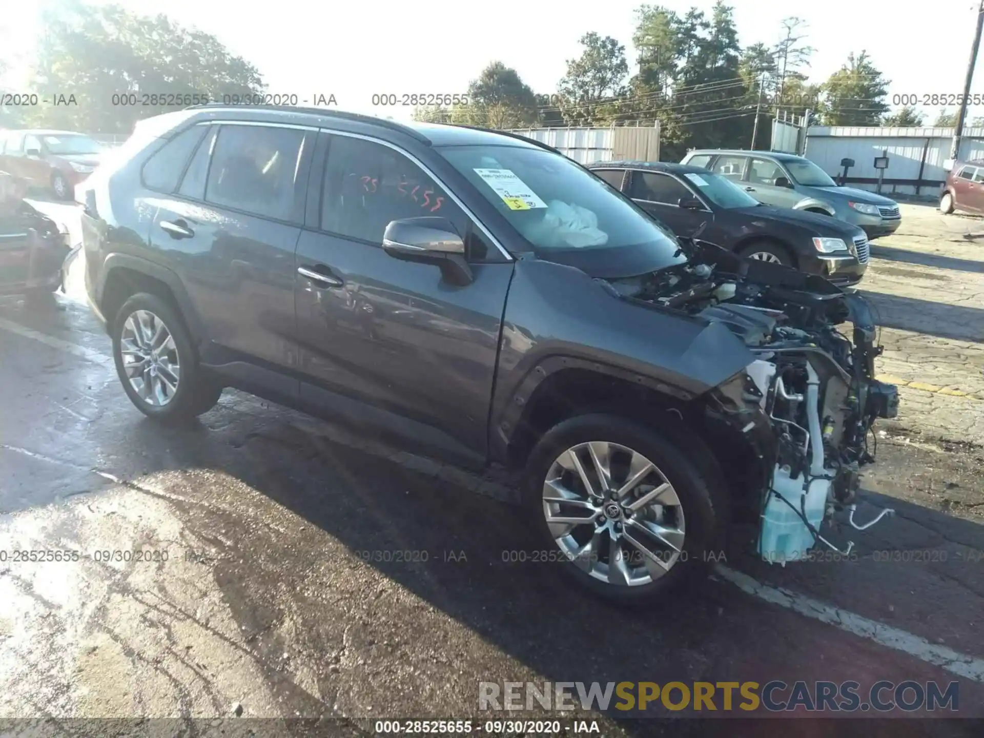 1 Photograph of a damaged car JTMY1RFV3LD517748 TOYOTA RAV4 2020