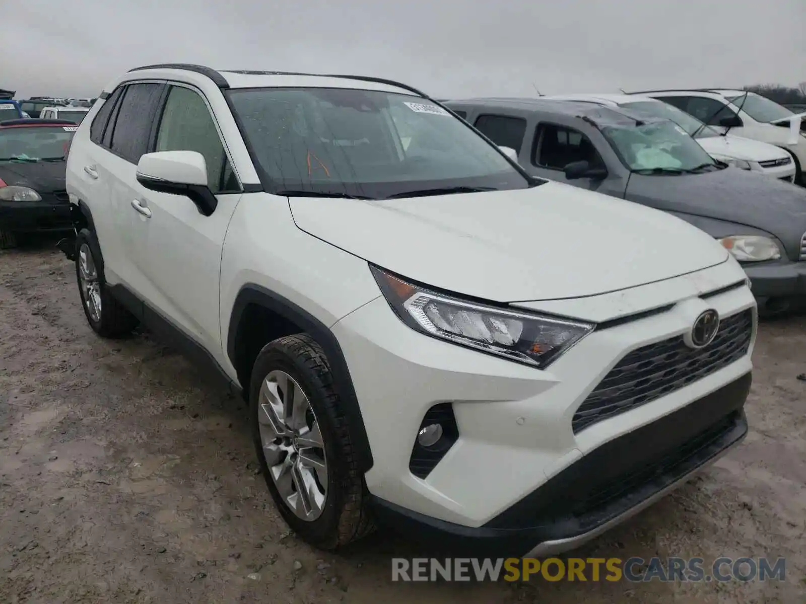 1 Photograph of a damaged car JTMY1RFV3LJ021544 TOYOTA RAV4 2020