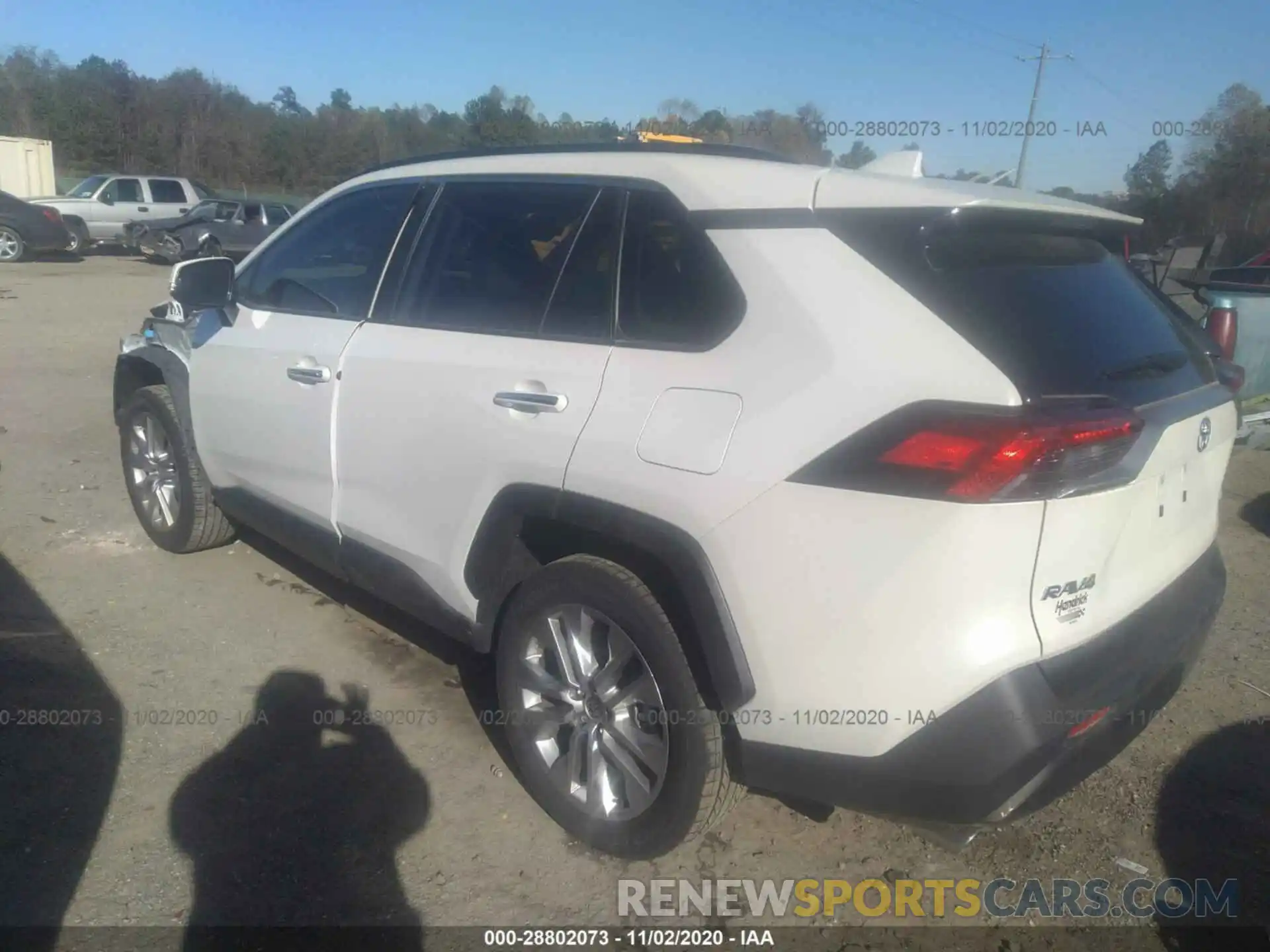 3 Photograph of a damaged car JTMY1RFV4LD520903 TOYOTA RAV4 2020