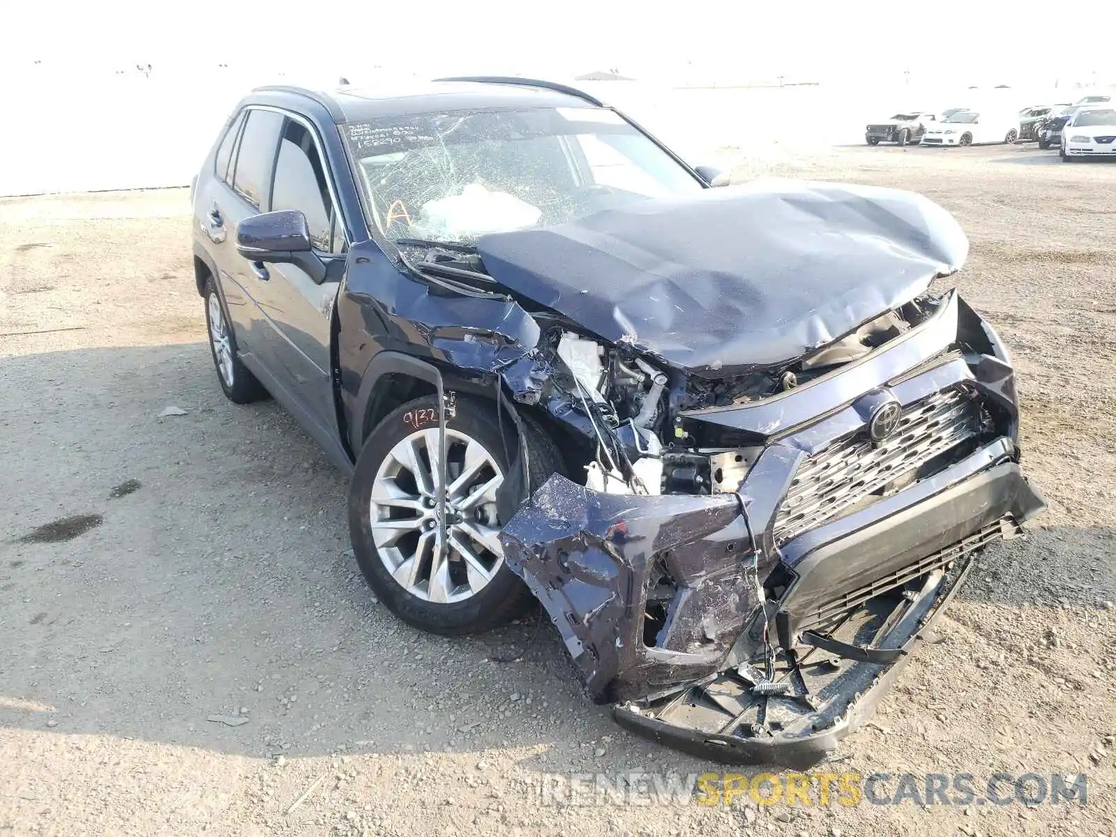 1 Photograph of a damaged car JTMY1RFV4LD522361 TOYOTA RAV4 2020