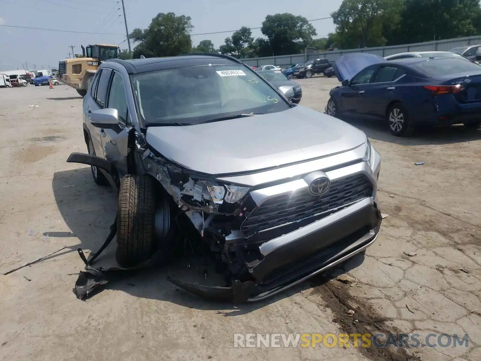 1 Photograph of a damaged car JTMY1RFV5LD521171 TOYOTA RAV4 2020