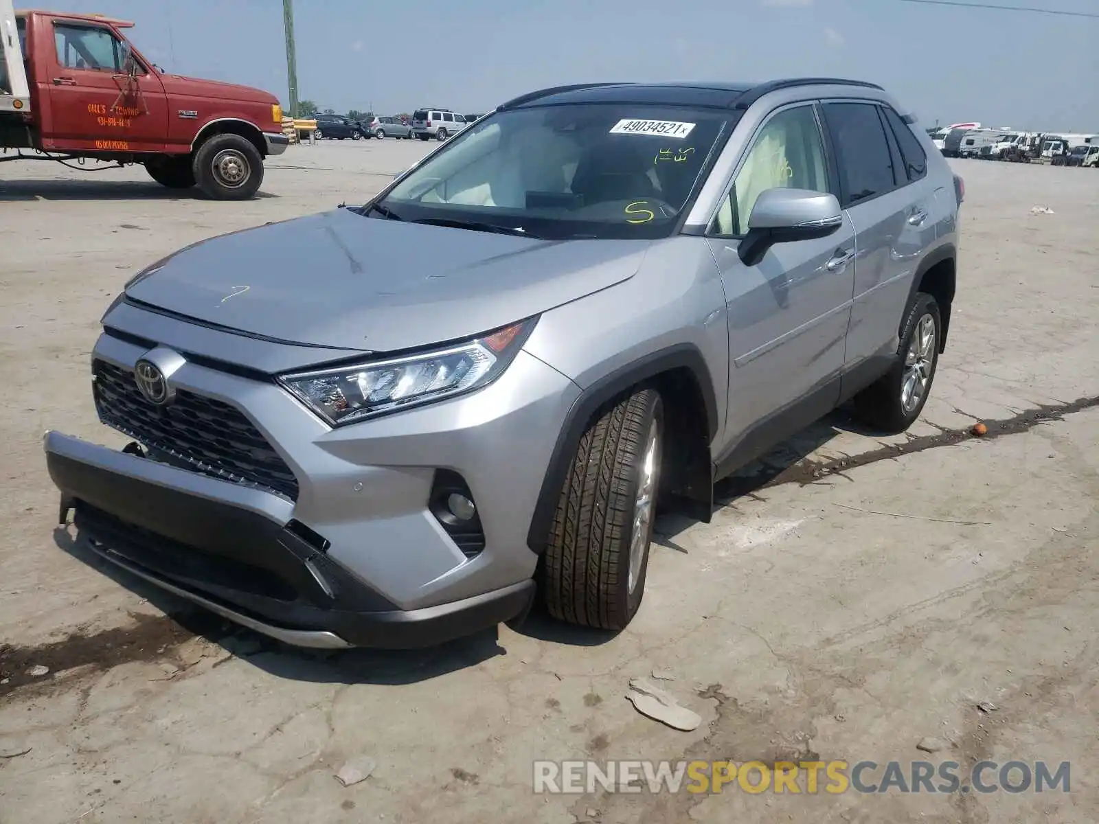 2 Photograph of a damaged car JTMY1RFV5LD521171 TOYOTA RAV4 2020