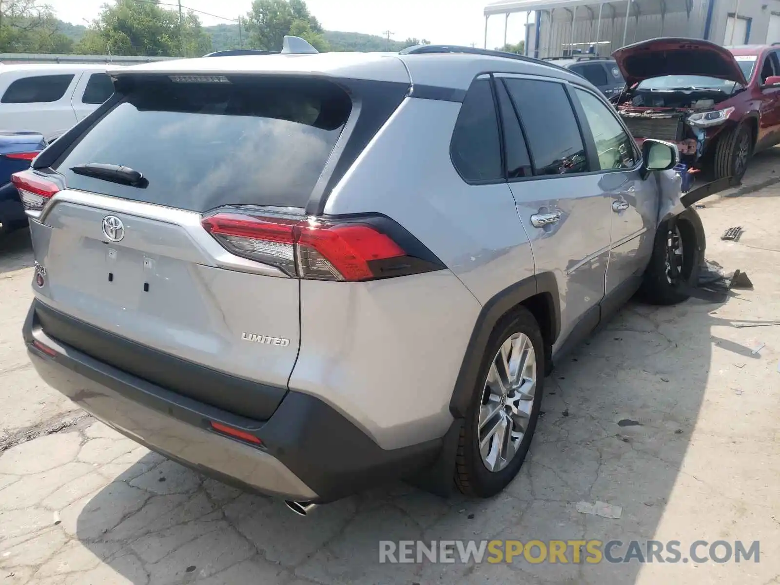 4 Photograph of a damaged car JTMY1RFV5LD521171 TOYOTA RAV4 2020