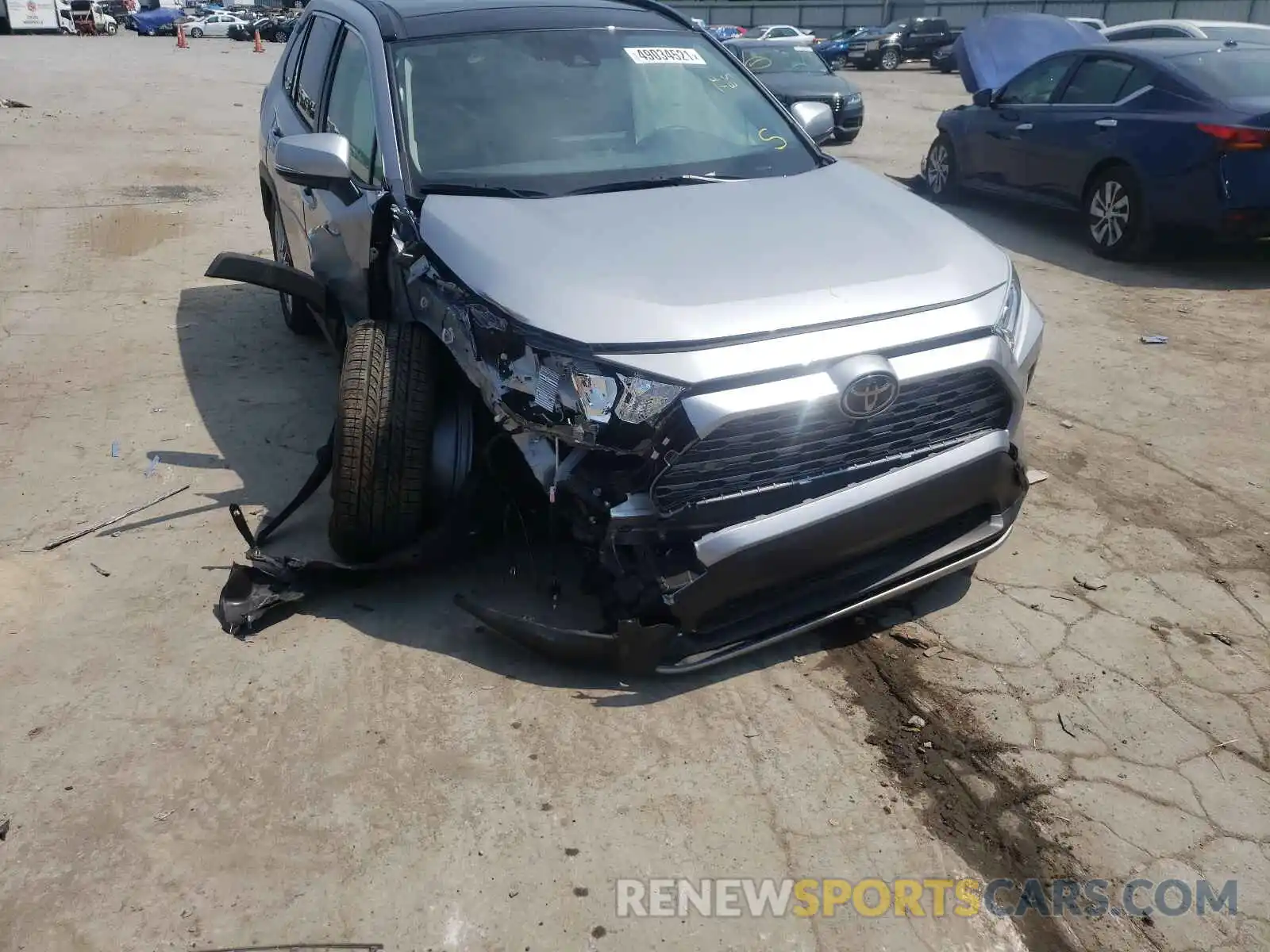 9 Photograph of a damaged car JTMY1RFV5LD521171 TOYOTA RAV4 2020