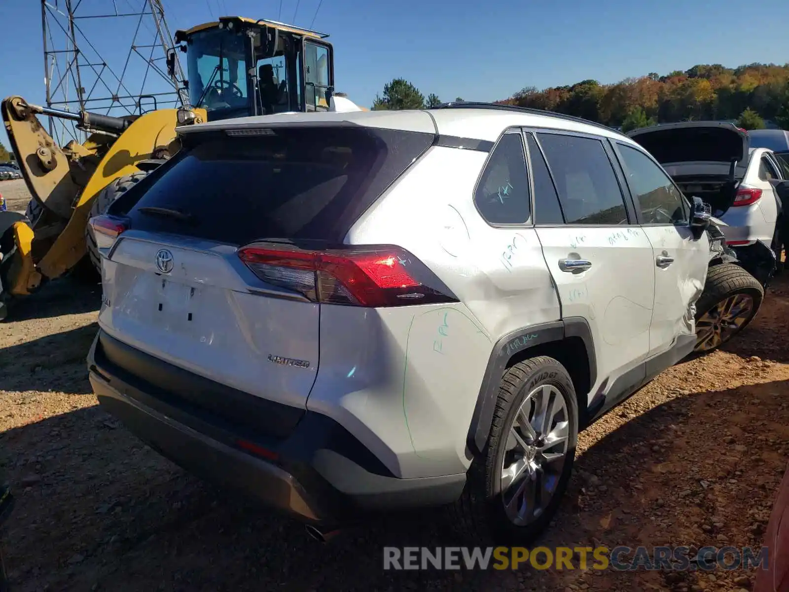 4 Photograph of a damaged car JTMY1RFV6LD520773 TOYOTA RAV4 2020