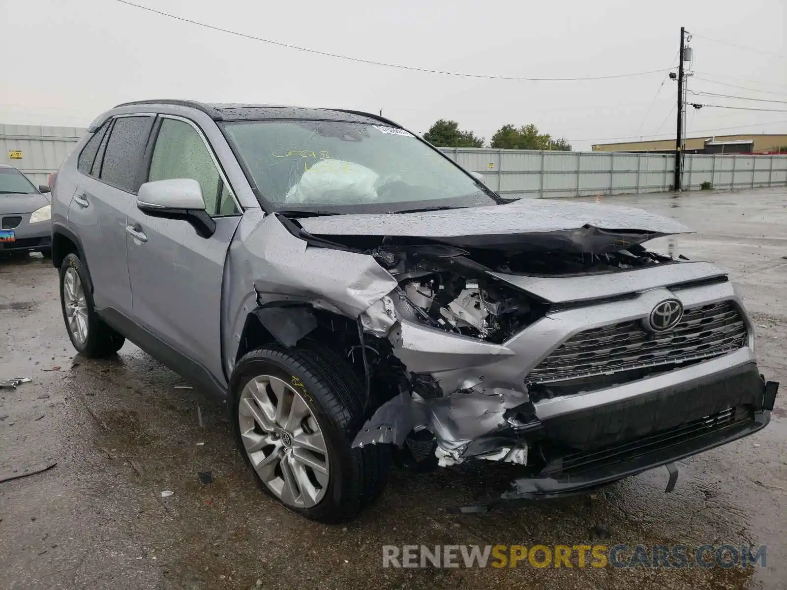 1 Photograph of a damaged car JTMY1RFV6LD521390 TOYOTA RAV4 2020