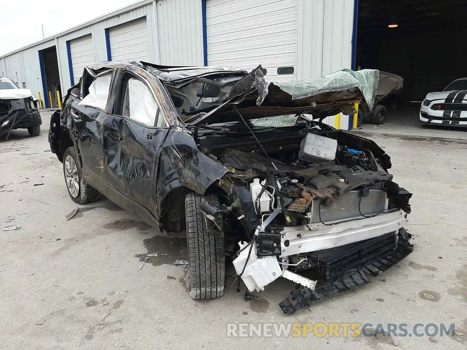 1 Photograph of a damaged car JTMY1RFV8LD517955 TOYOTA RAV4 2020