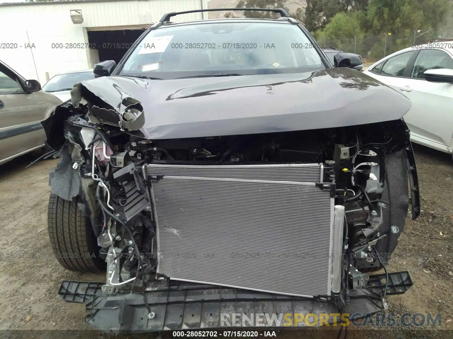 6 Фотография поврежденного автомобиля JTMY1RFV8LD520449 TOYOTA RAV4 2020