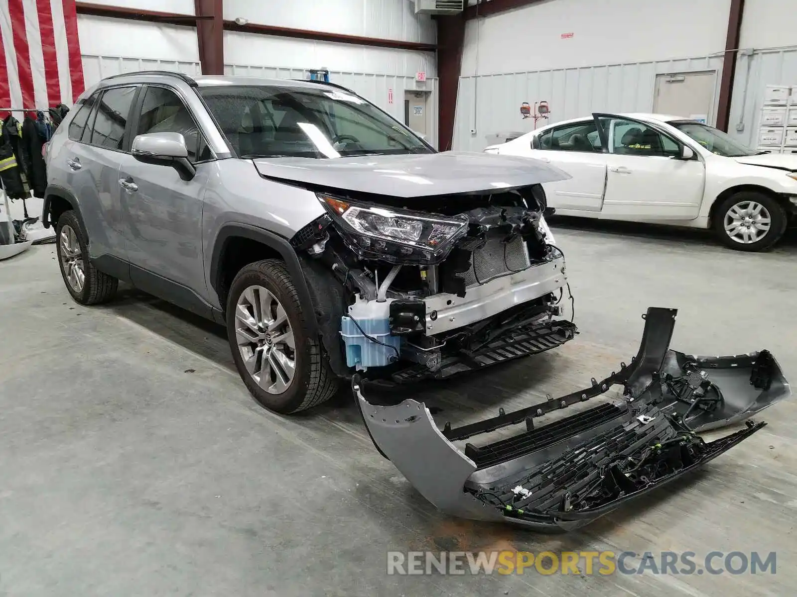 1 Photograph of a damaged car JTMY1RFV9LD059343 TOYOTA RAV4 2020