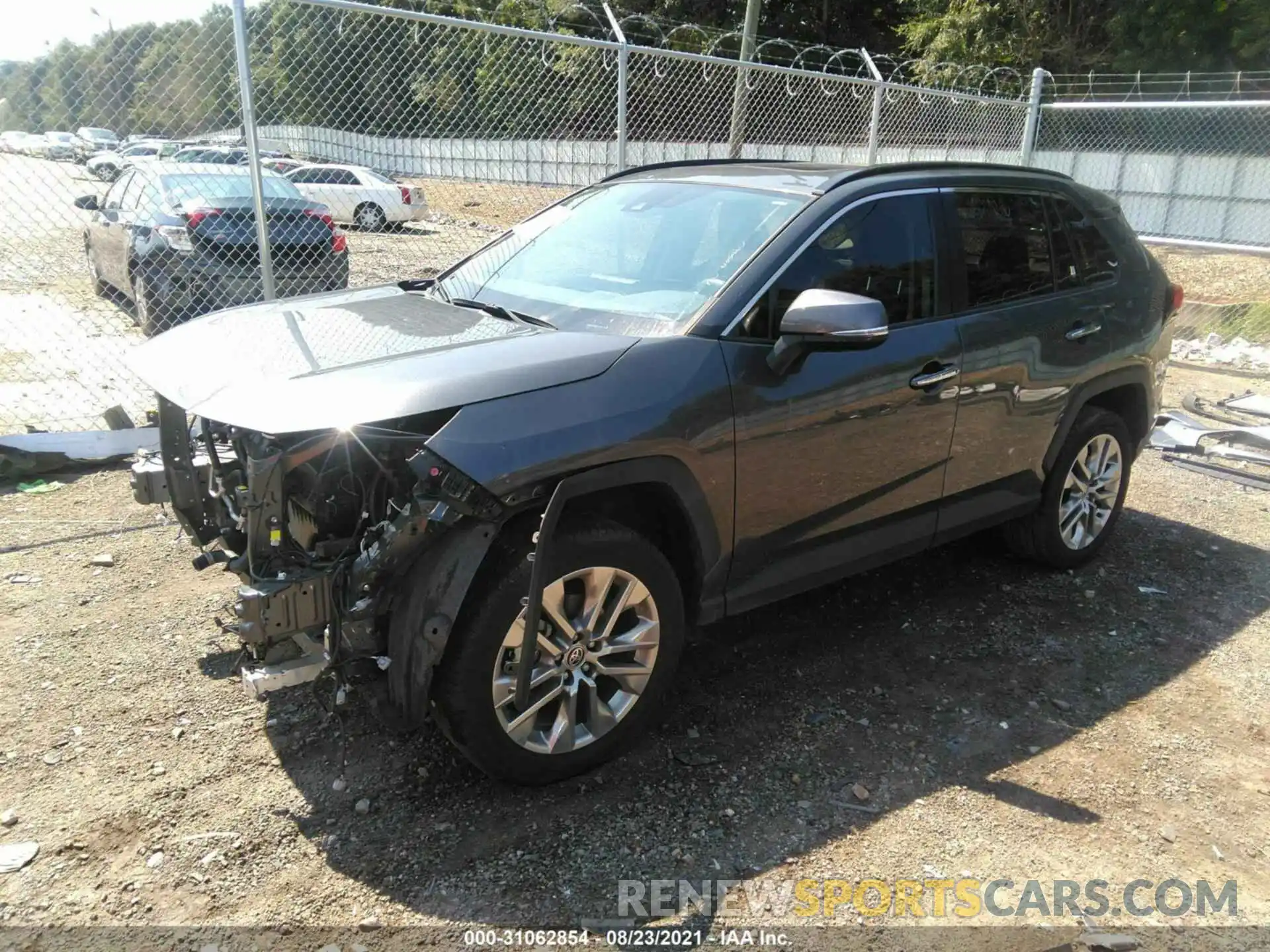 2 Photograph of a damaged car JTMY1RFVXLD047735 TOYOTA RAV4 2020