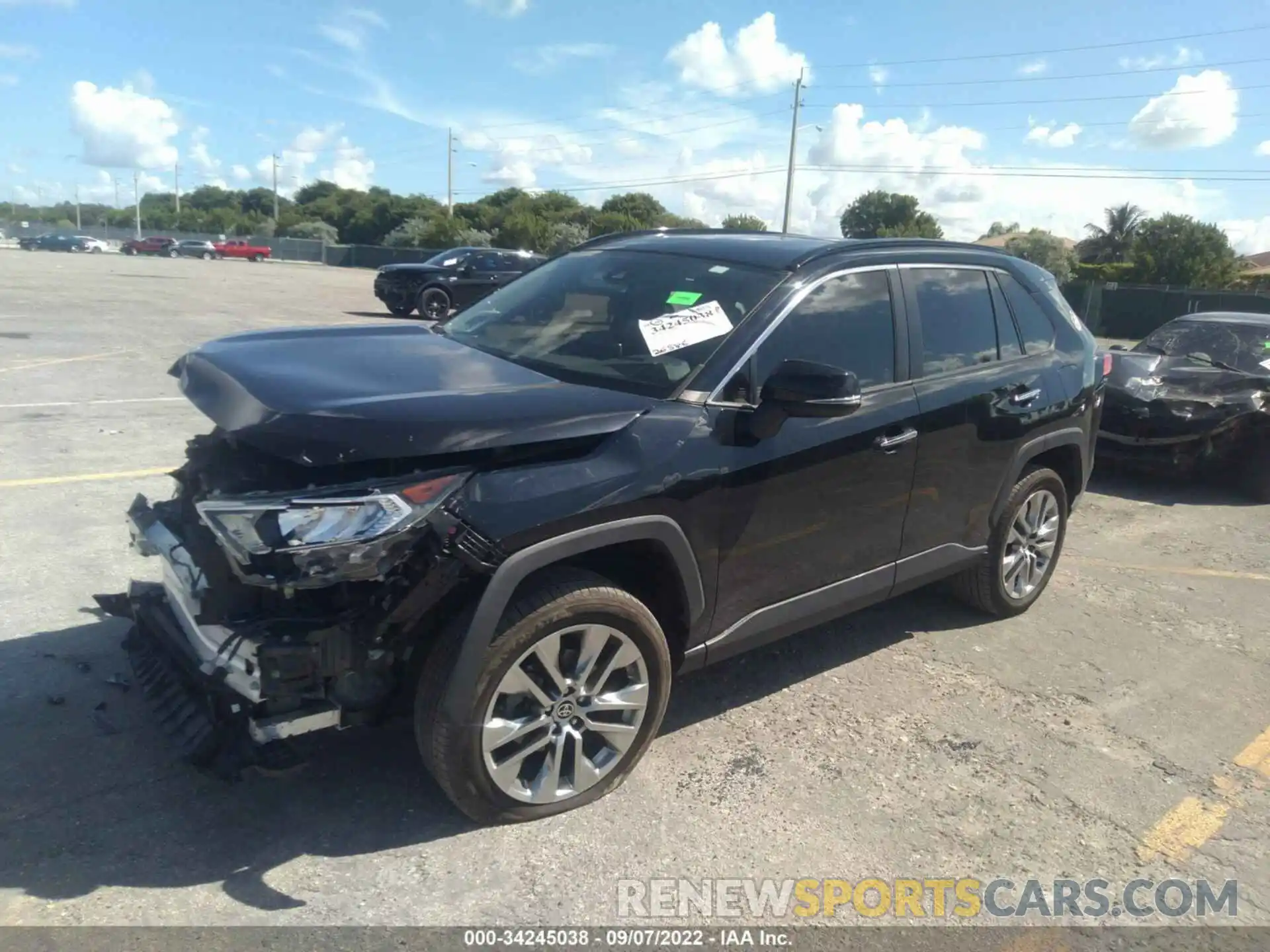 2 Photograph of a damaged car JTMY1RFVXLD054958 TOYOTA RAV4 2020