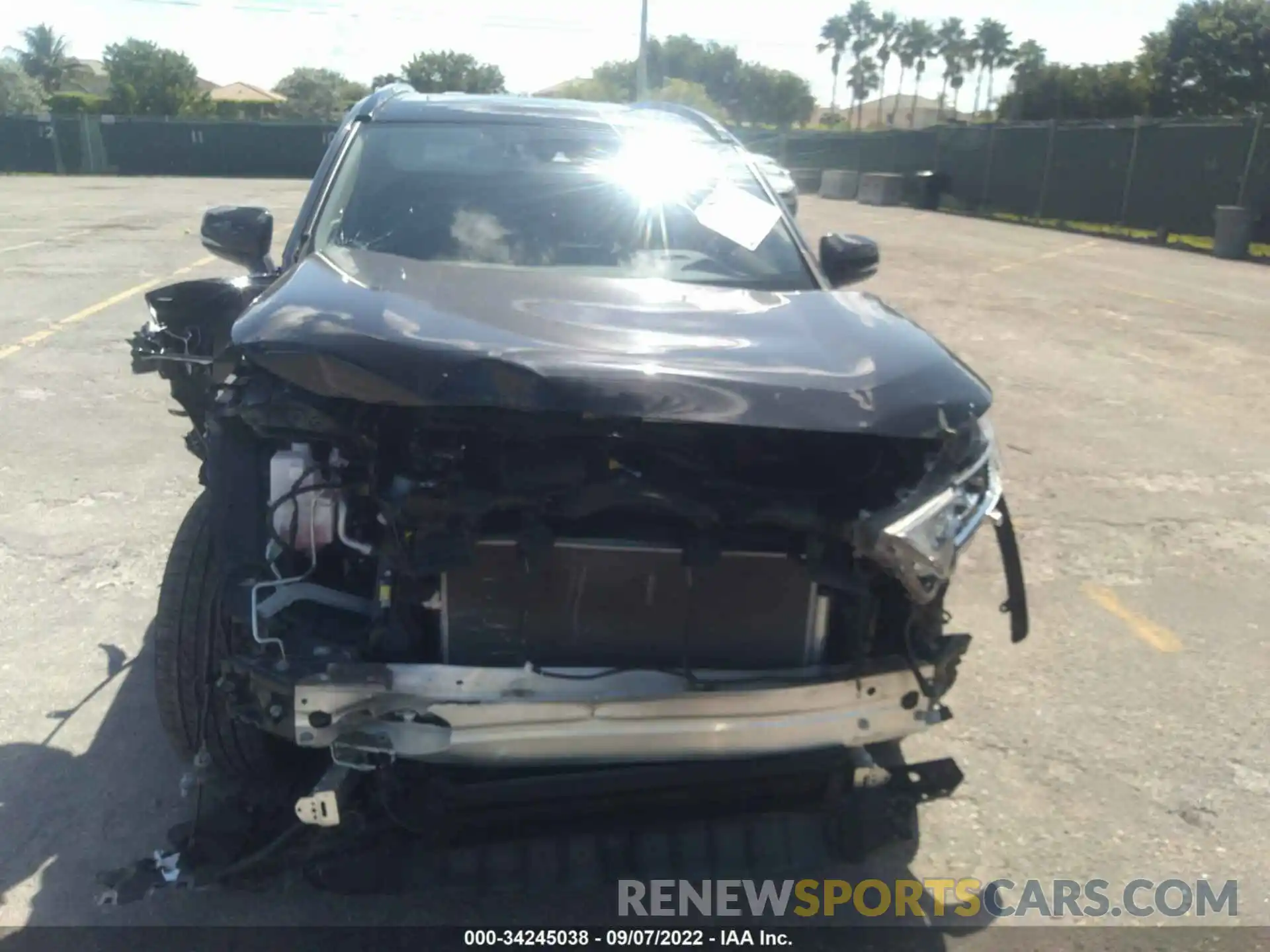 6 Photograph of a damaged car JTMY1RFVXLD054958 TOYOTA RAV4 2020