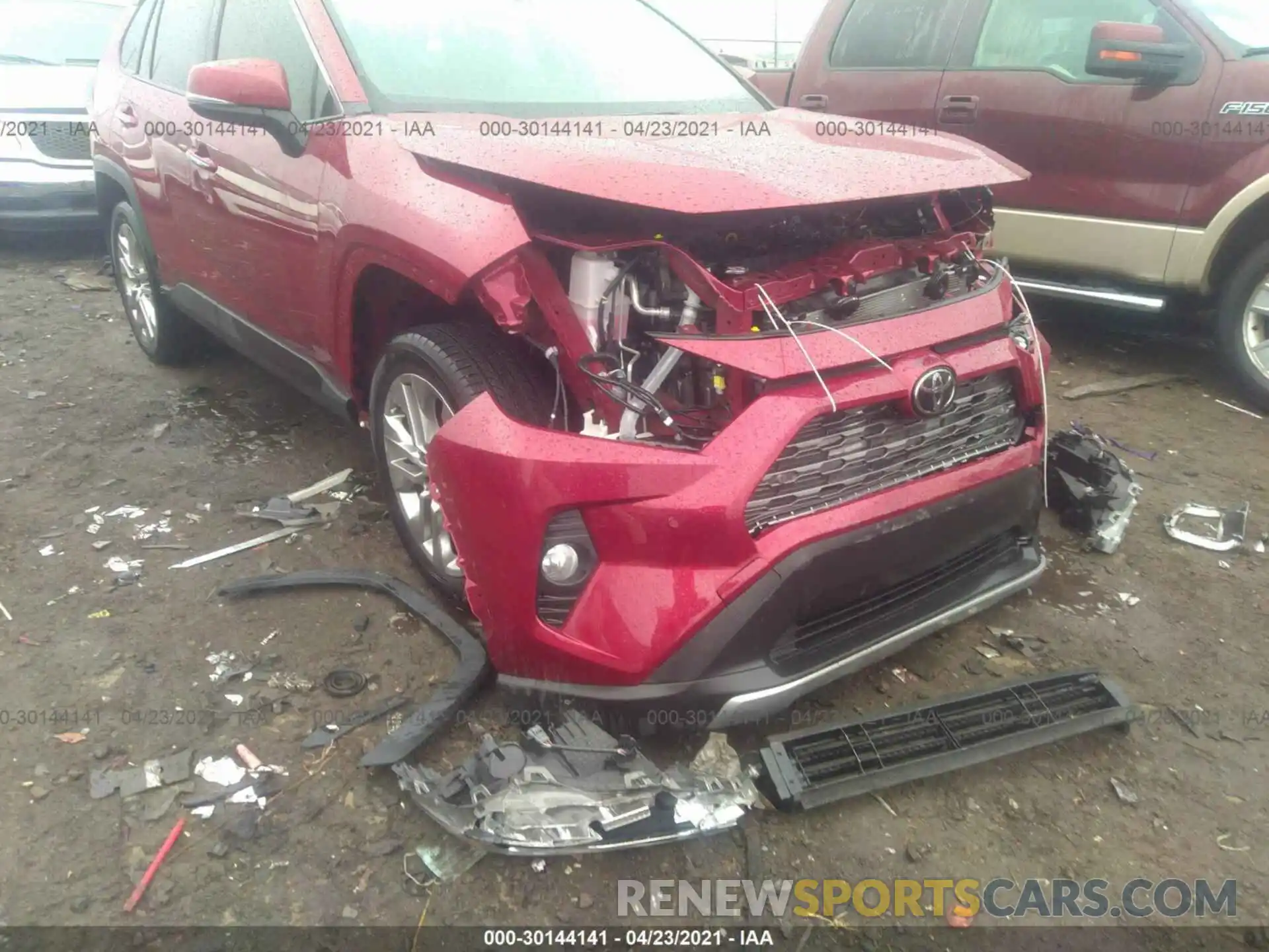 6 Photograph of a damaged car JTMY1RFVXLD522168 TOYOTA RAV4 2020