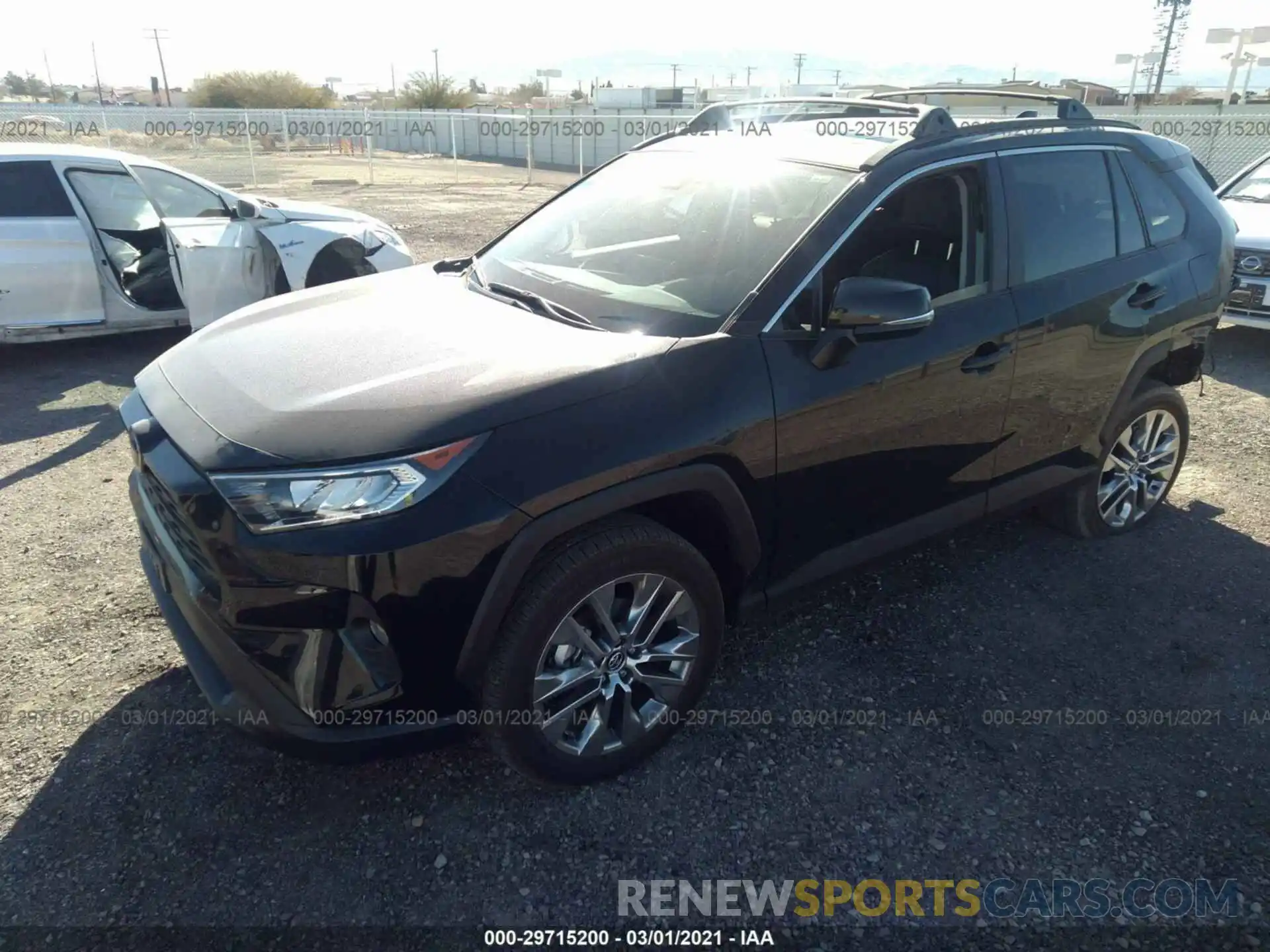 2 Photograph of a damaged car 2T3A1RFV0MC156440 TOYOTA RAV4 2021