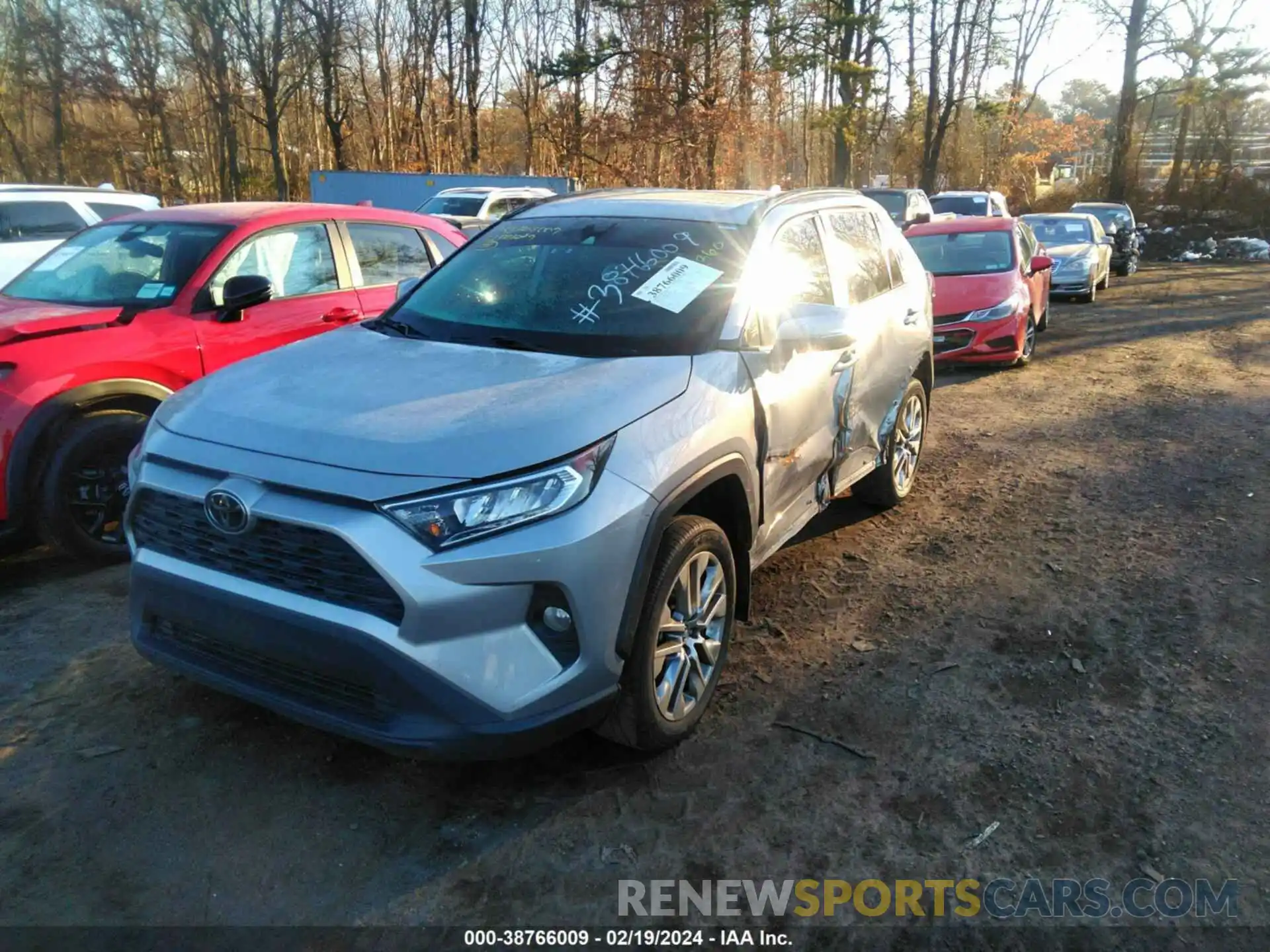 2 Photograph of a damaged car 2T3A1RFV0MC169947 TOYOTA RAV4 2021