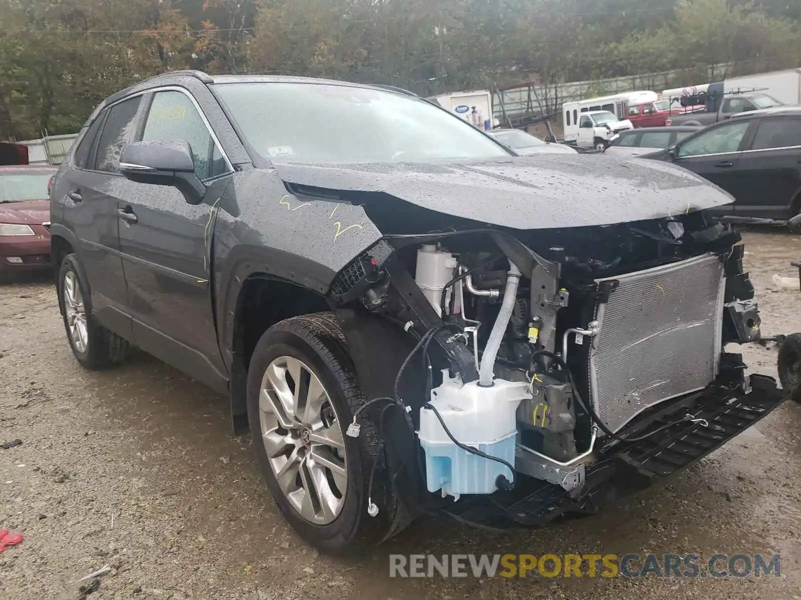 1 Photograph of a damaged car 2T3A1RFV0MC175490 TOYOTA RAV4 2021