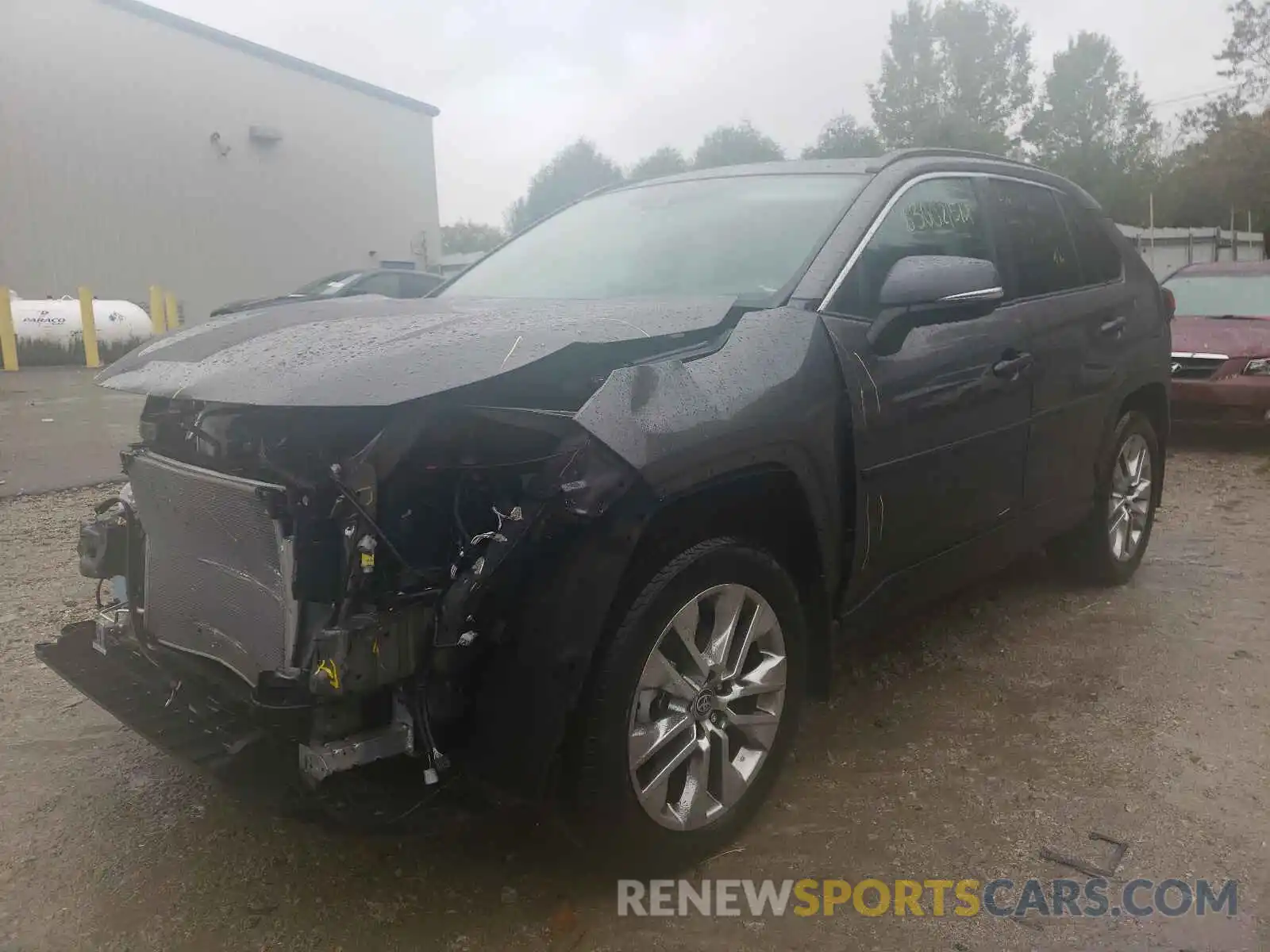 2 Photograph of a damaged car 2T3A1RFV0MC175490 TOYOTA RAV4 2021