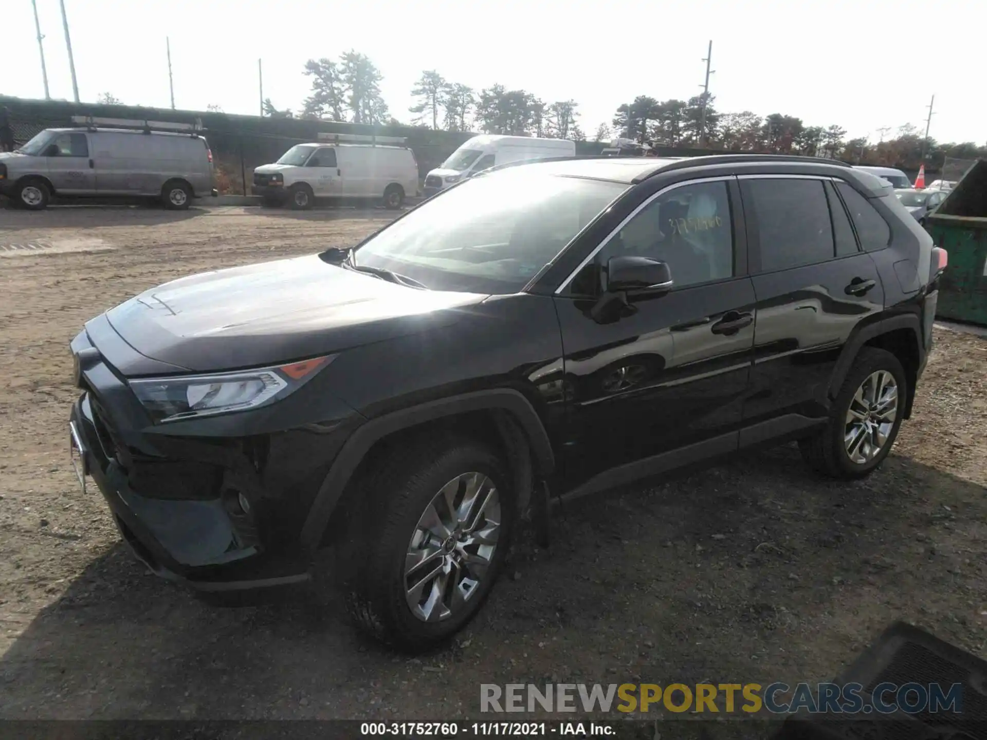 2 Photograph of a damaged car 2T3A1RFV0MC242072 TOYOTA RAV4 2021