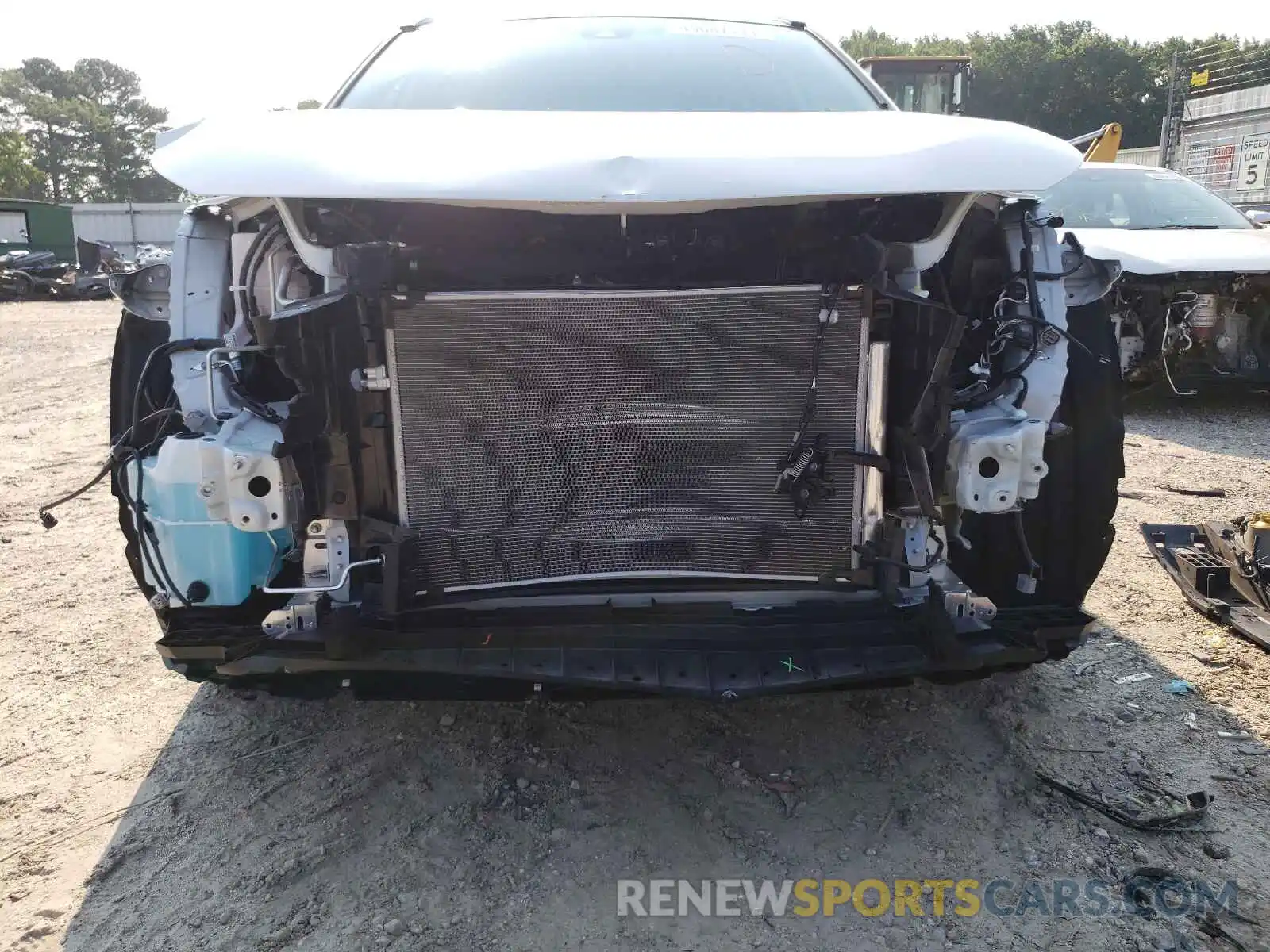 9 Photograph of a damaged car 2T3A1RFV0MW192966 TOYOTA RAV4 2021