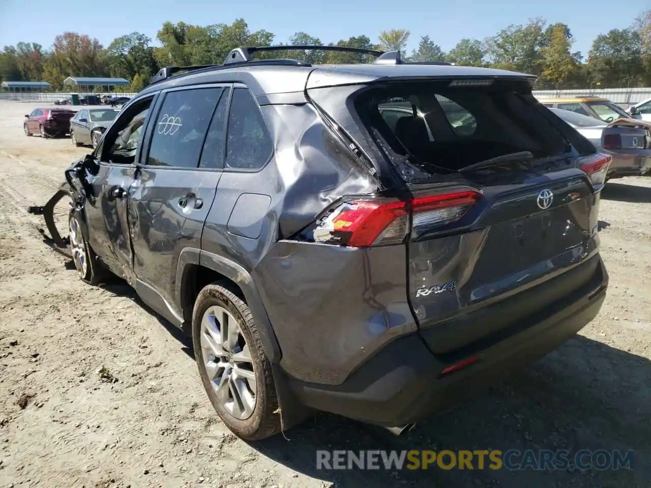 3 Photograph of a damaged car 2T3A1RFV1MC248091 TOYOTA RAV4 2021