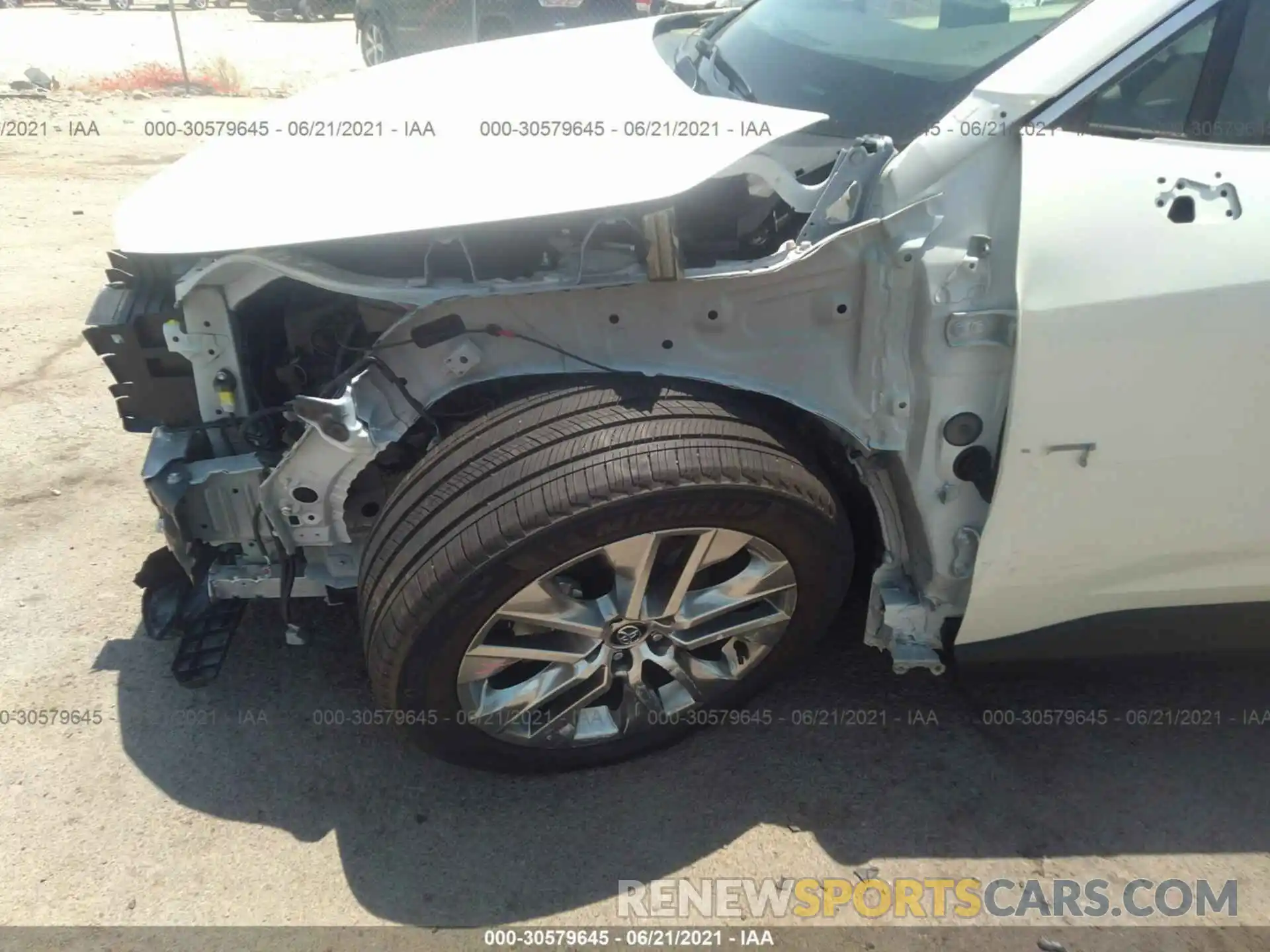 6 Photograph of a damaged car 2T3A1RFV1MW148068 TOYOTA RAV4 2021