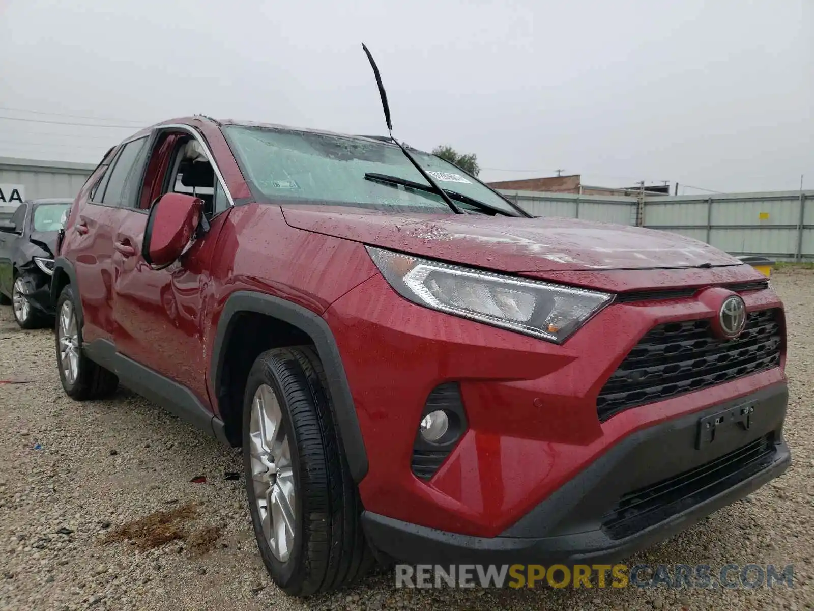 1 Фотография поврежденного автомобиля 2T3A1RFV1MW161659 TOYOTA RAV4 2021