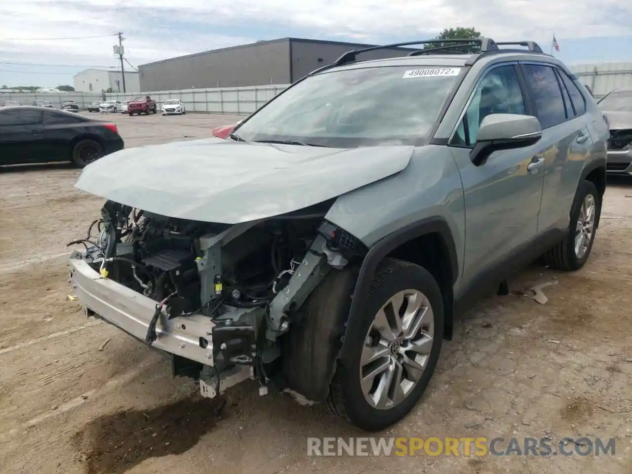 2 Photograph of a damaged car 2T3A1RFV1MW174816 TOYOTA RAV4 2021