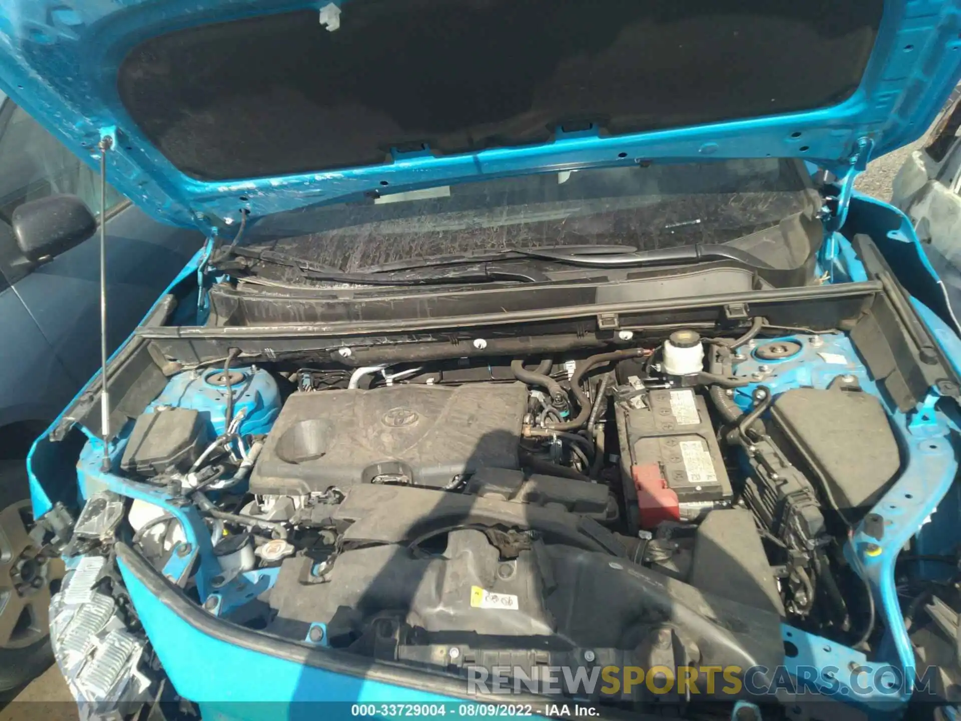 10 Фотография поврежденного автомобиля 2T3A1RFV1MW175416 TOYOTA RAV4 2021