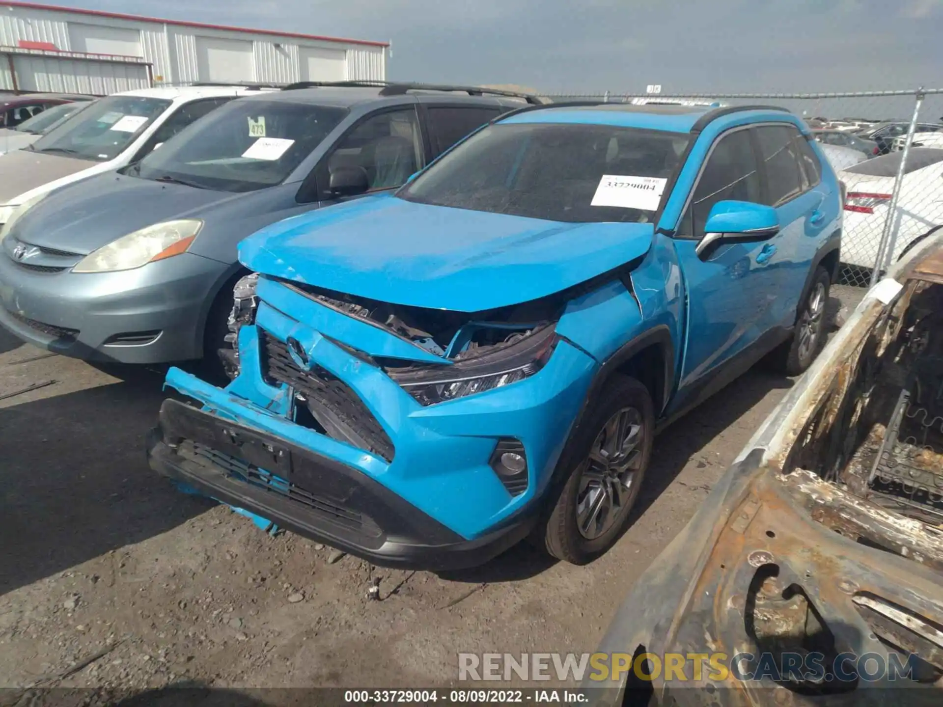 2 Photograph of a damaged car 2T3A1RFV1MW175416 TOYOTA RAV4 2021