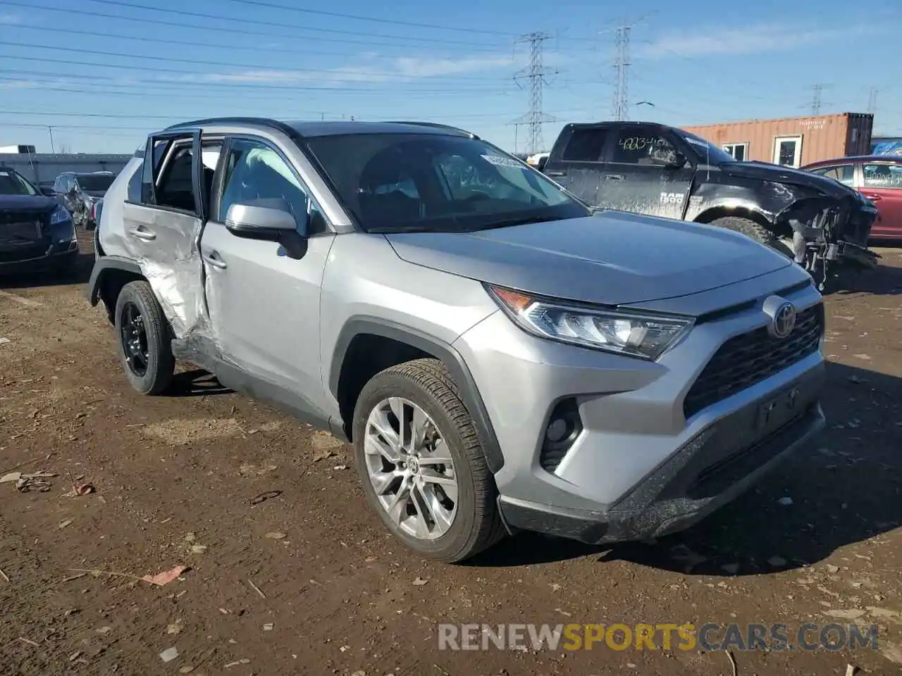 4 Photograph of a damaged car 2T3A1RFV2MC170727 TOYOTA RAV4 2021